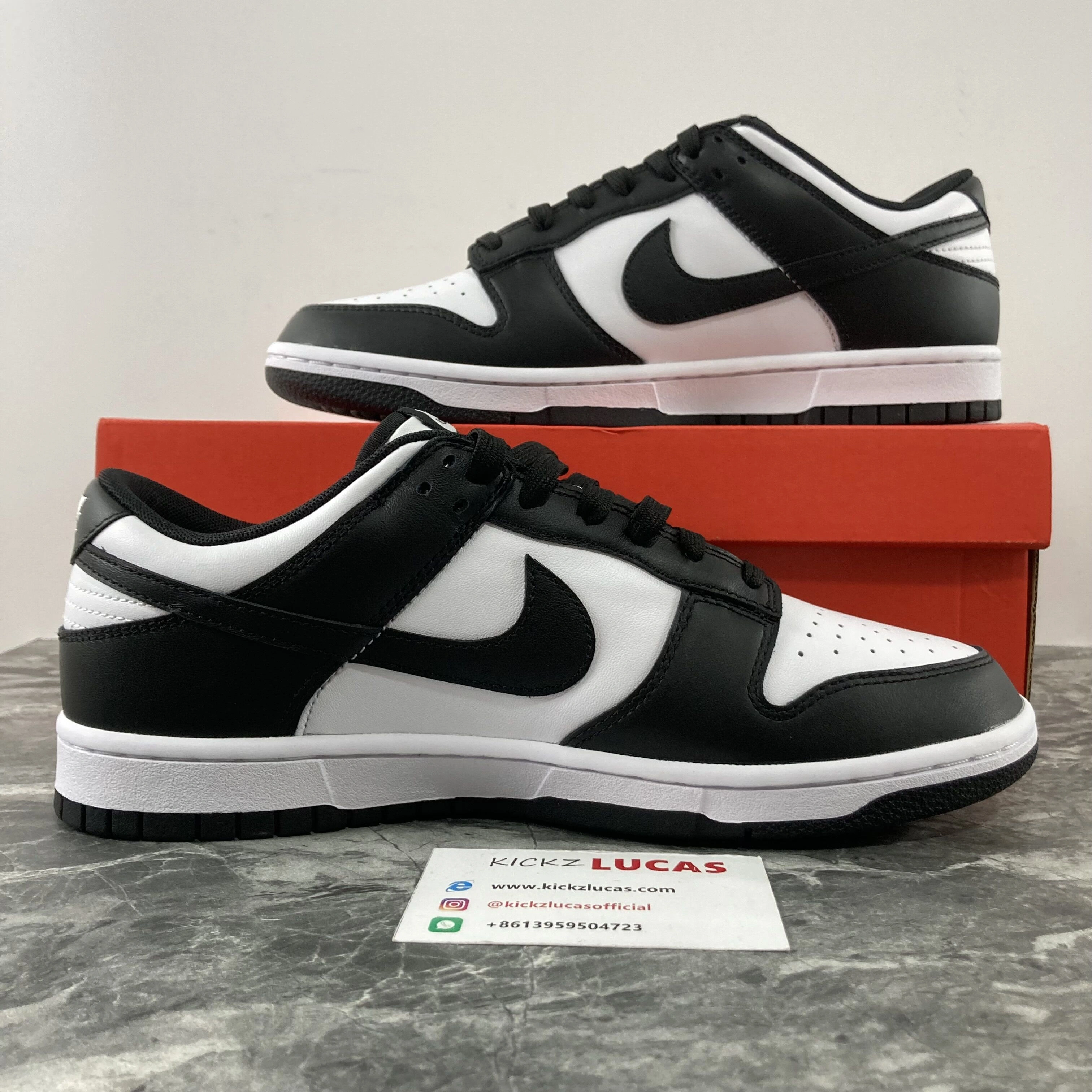 Dunk Low Retro White Black Panda DD1391- Classic 505