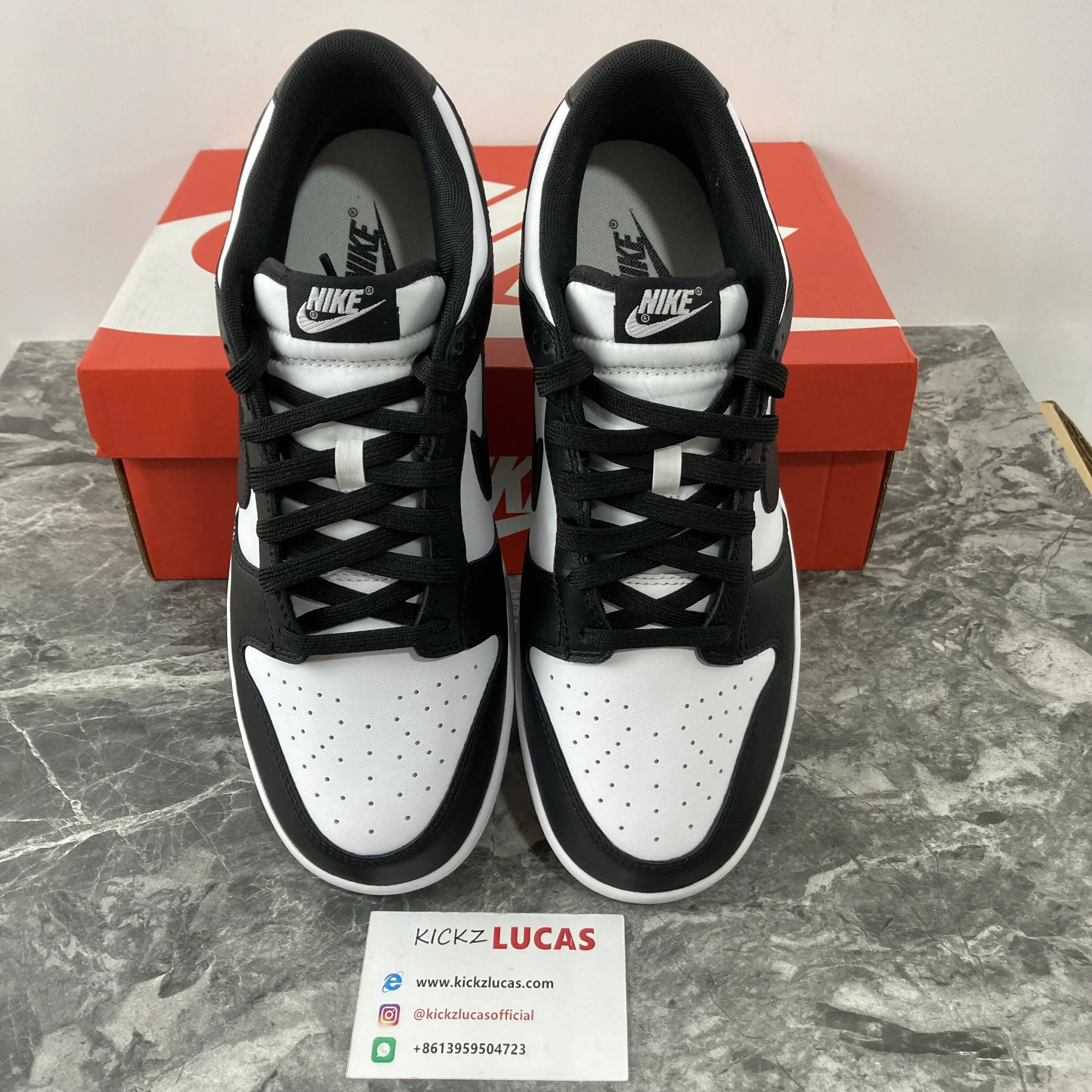 Dunk Low Retro White Black Panda DD1391- Classic 505