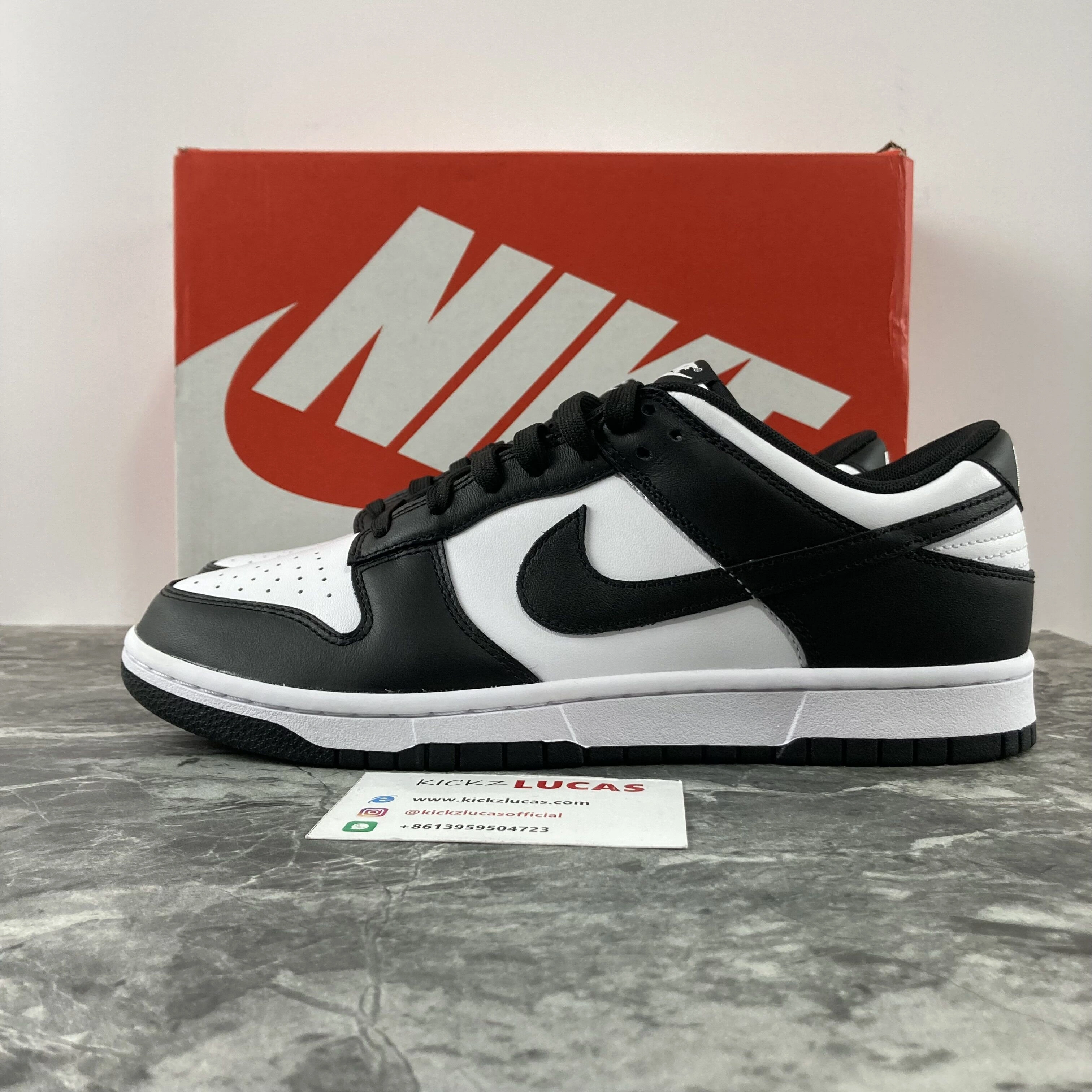 Dunk Low Retro White Black Panda DD1391- Classic 505