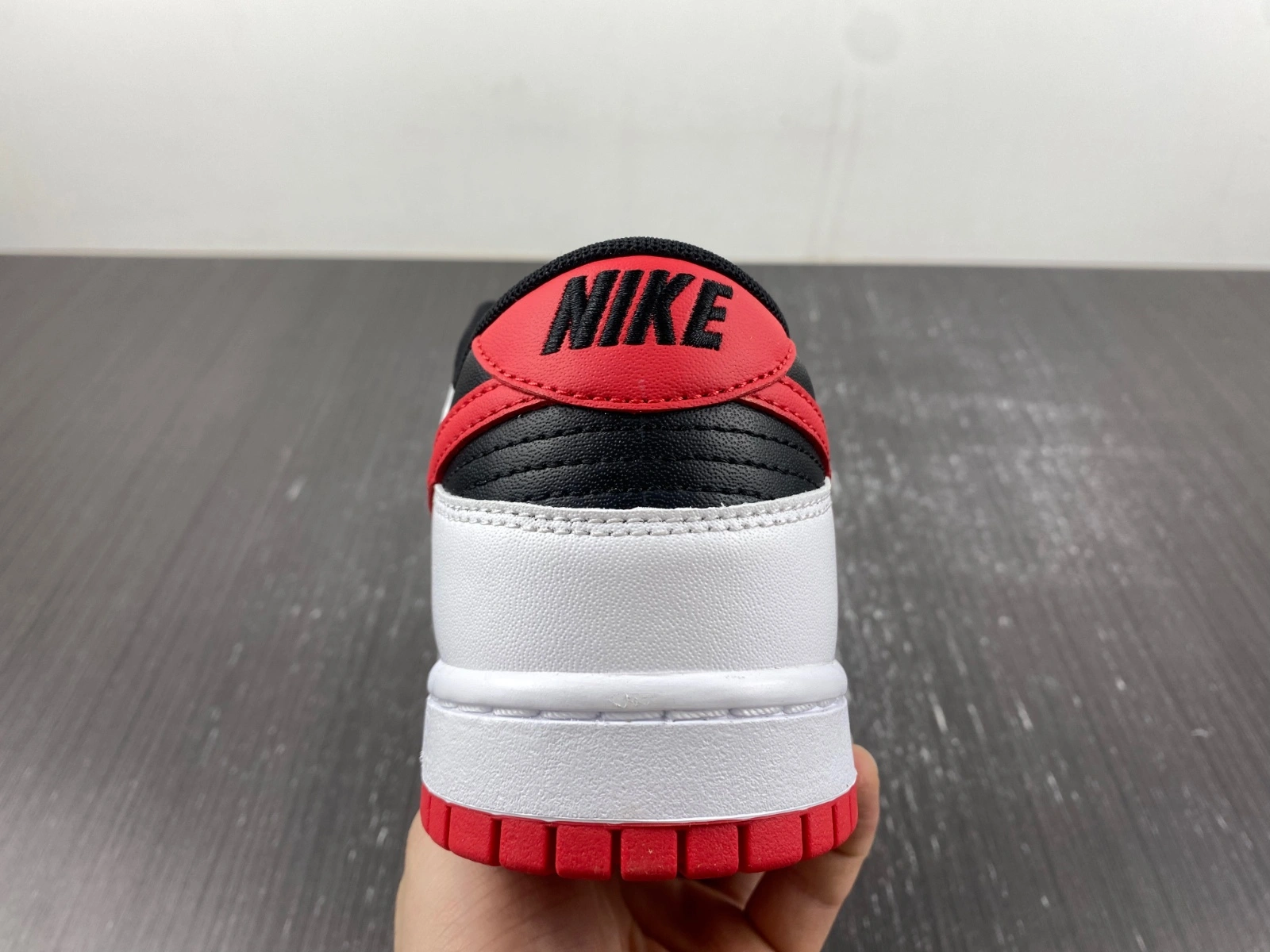 Dunk Low Retro White Black University Red FD9762- Neat 209