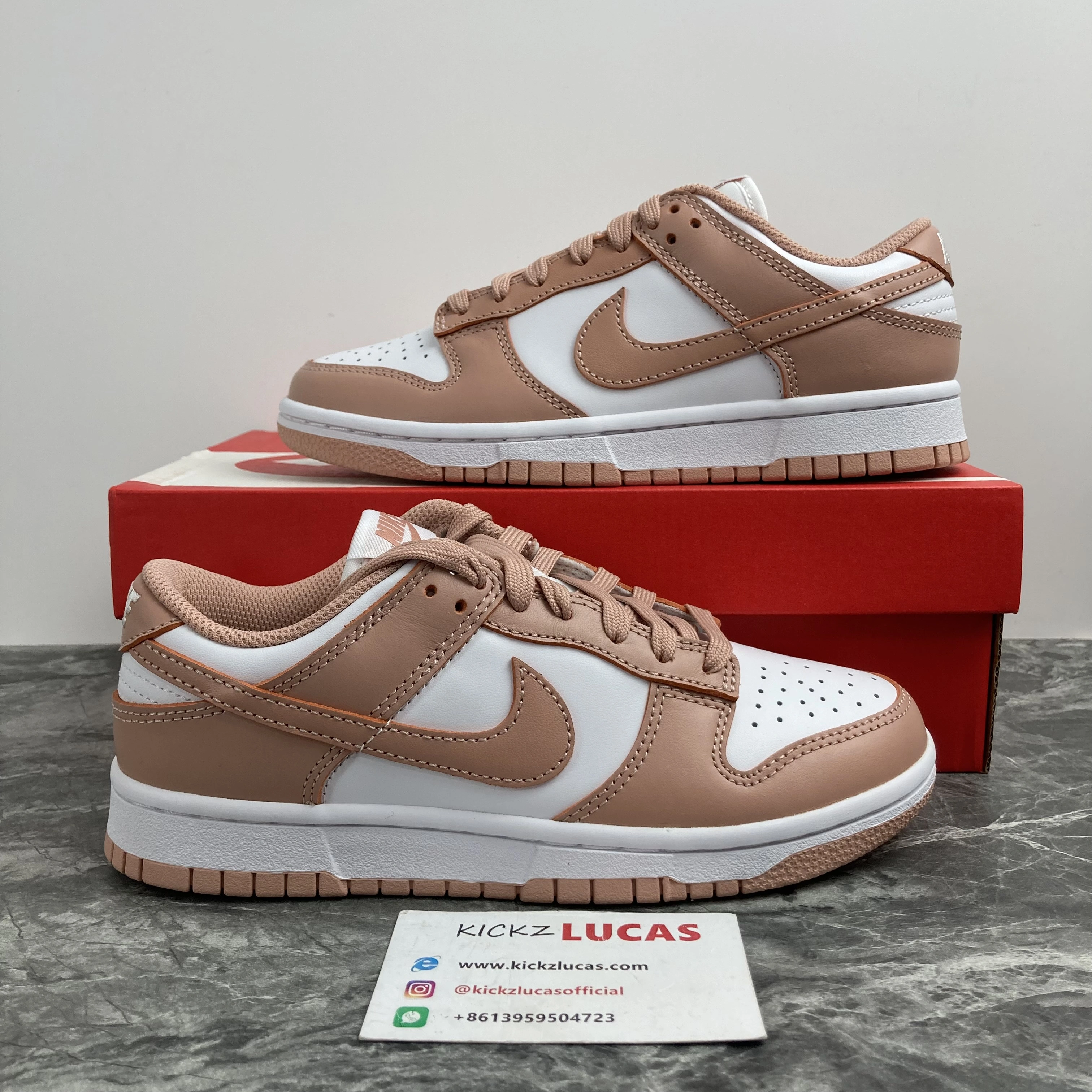 Sophisticated Dunk Low Rose Whisper DD1503- 369