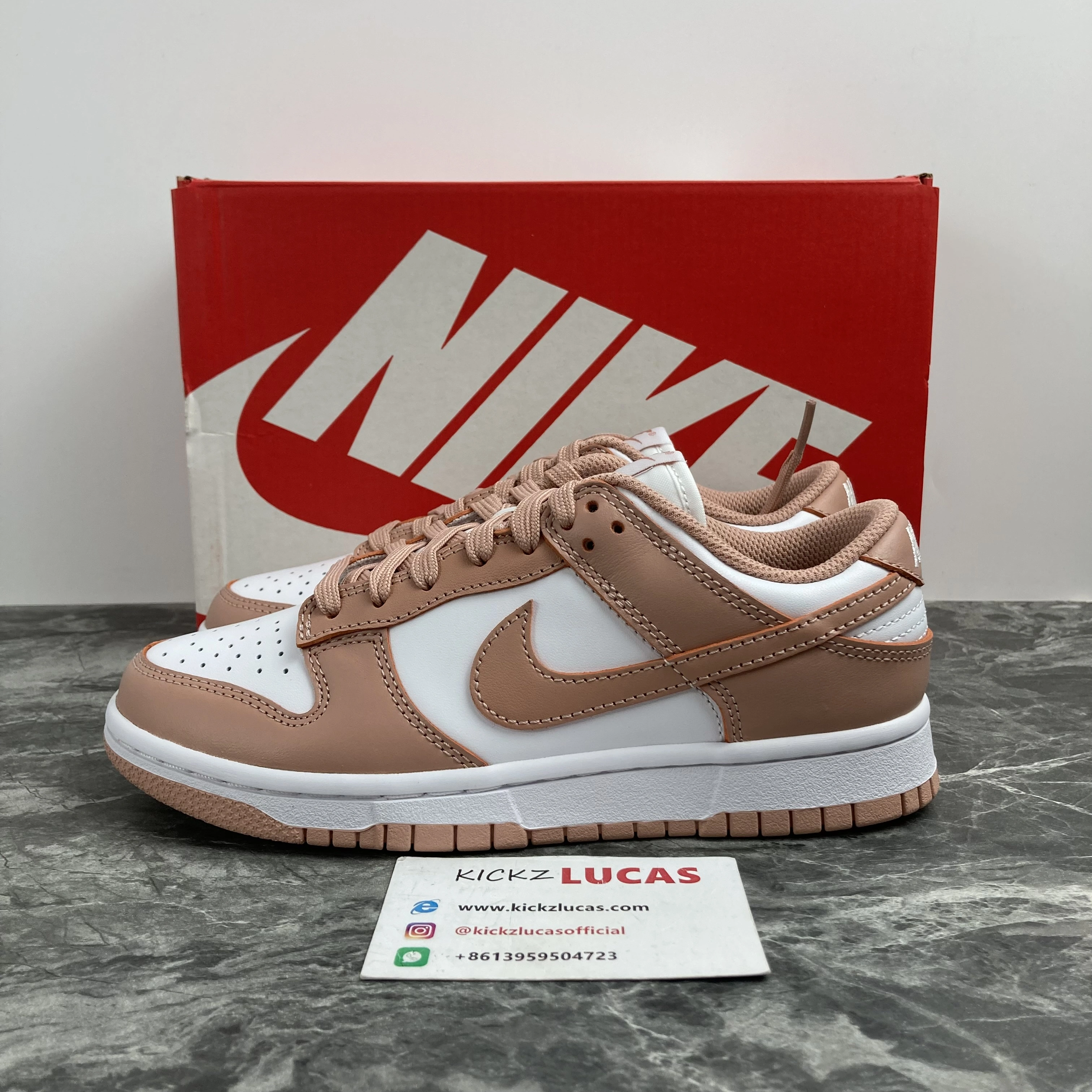 Sophisticated Dunk Low Rose Whisper DD1503- 369