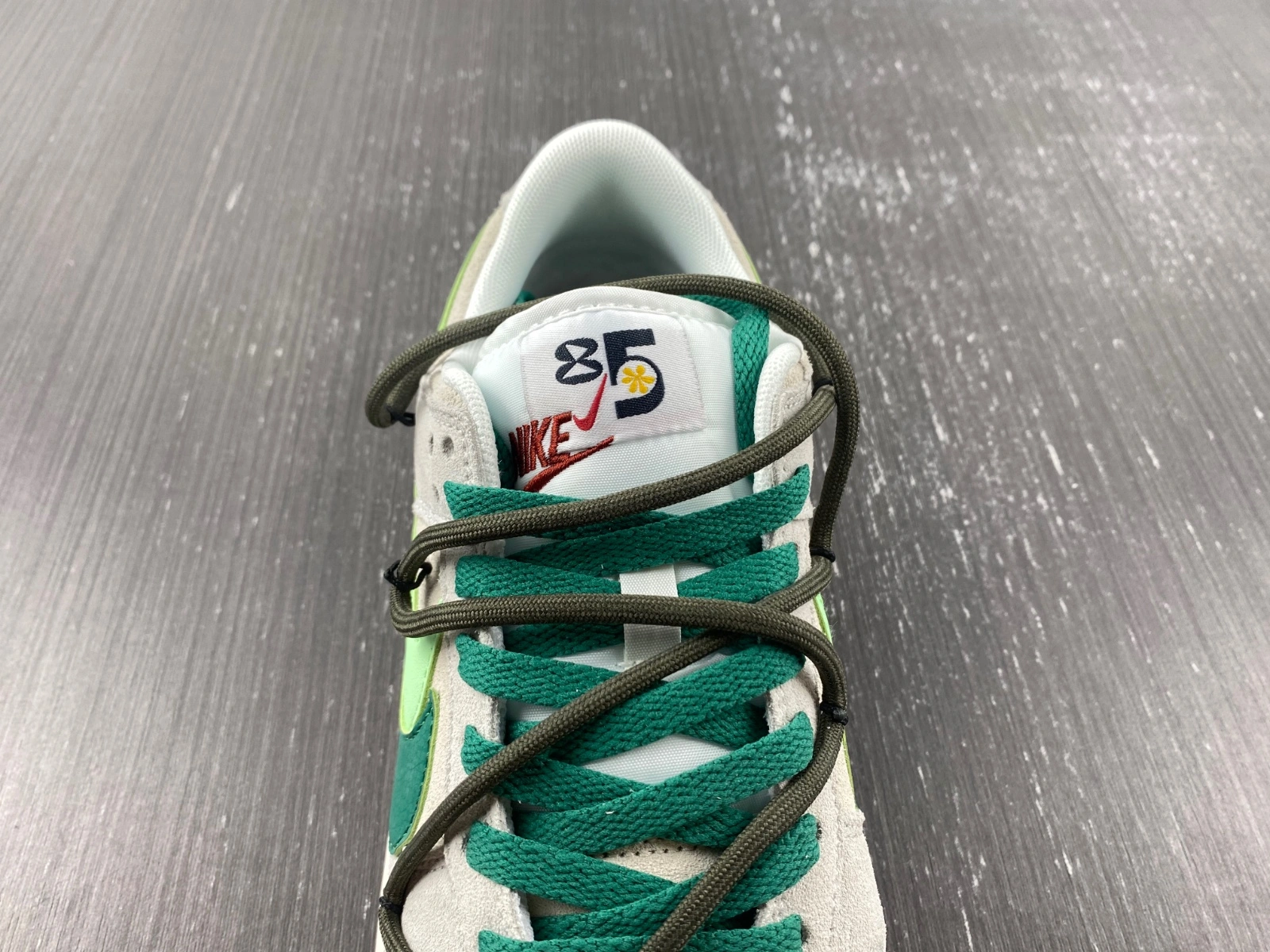 Affordable Dunk Low SE 85 Double Swoosh Sail Green 264