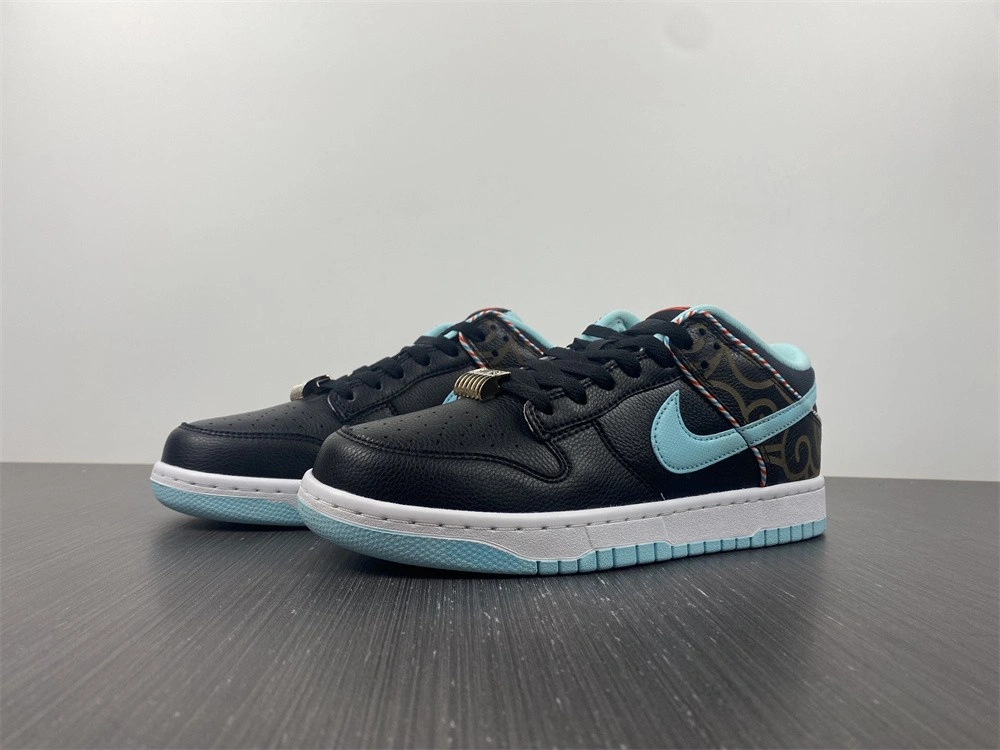 Modern Dunk Low SE Barber Shop Black DH7614- 401