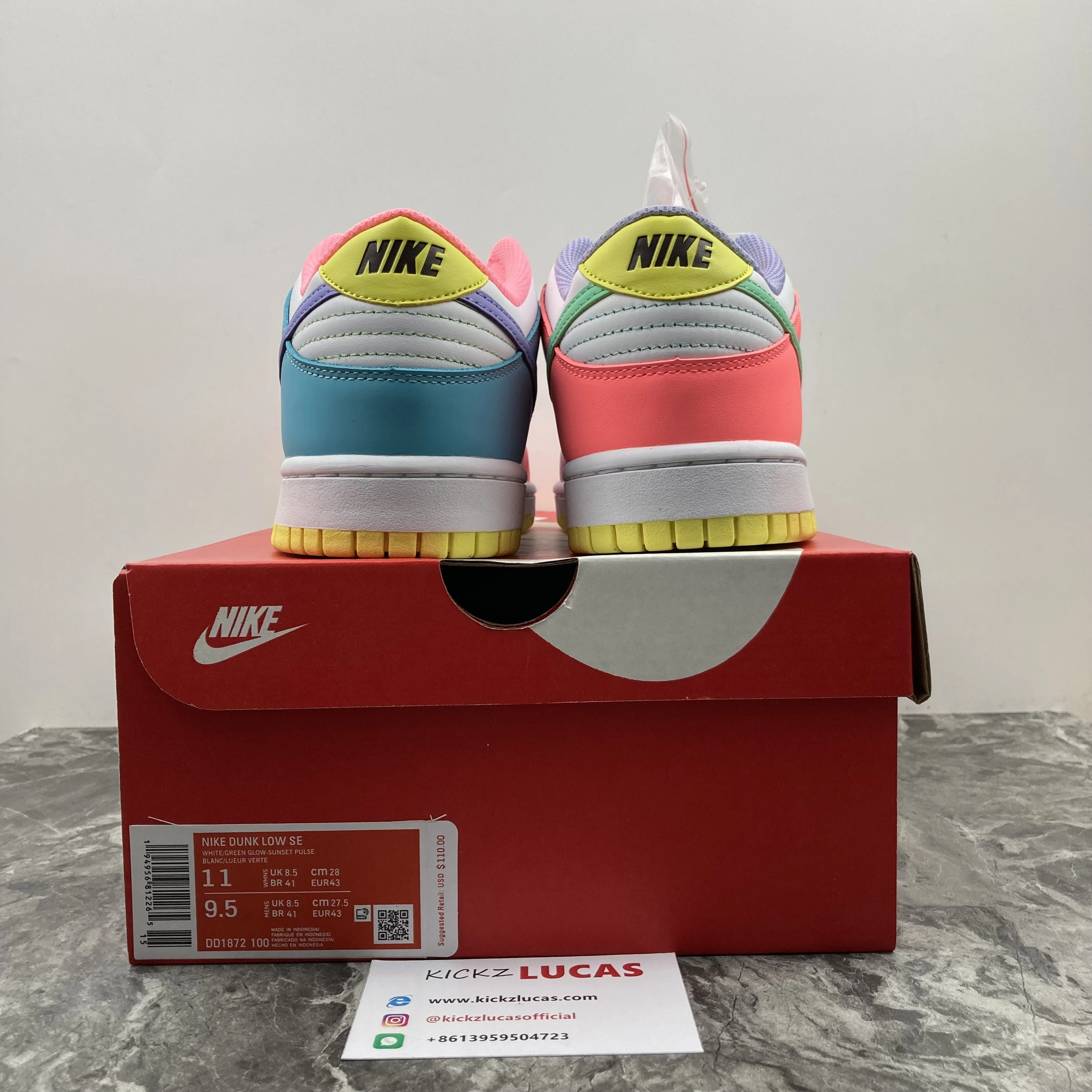 Classic Dunk Low SE Easter Candy DD1872- 534
