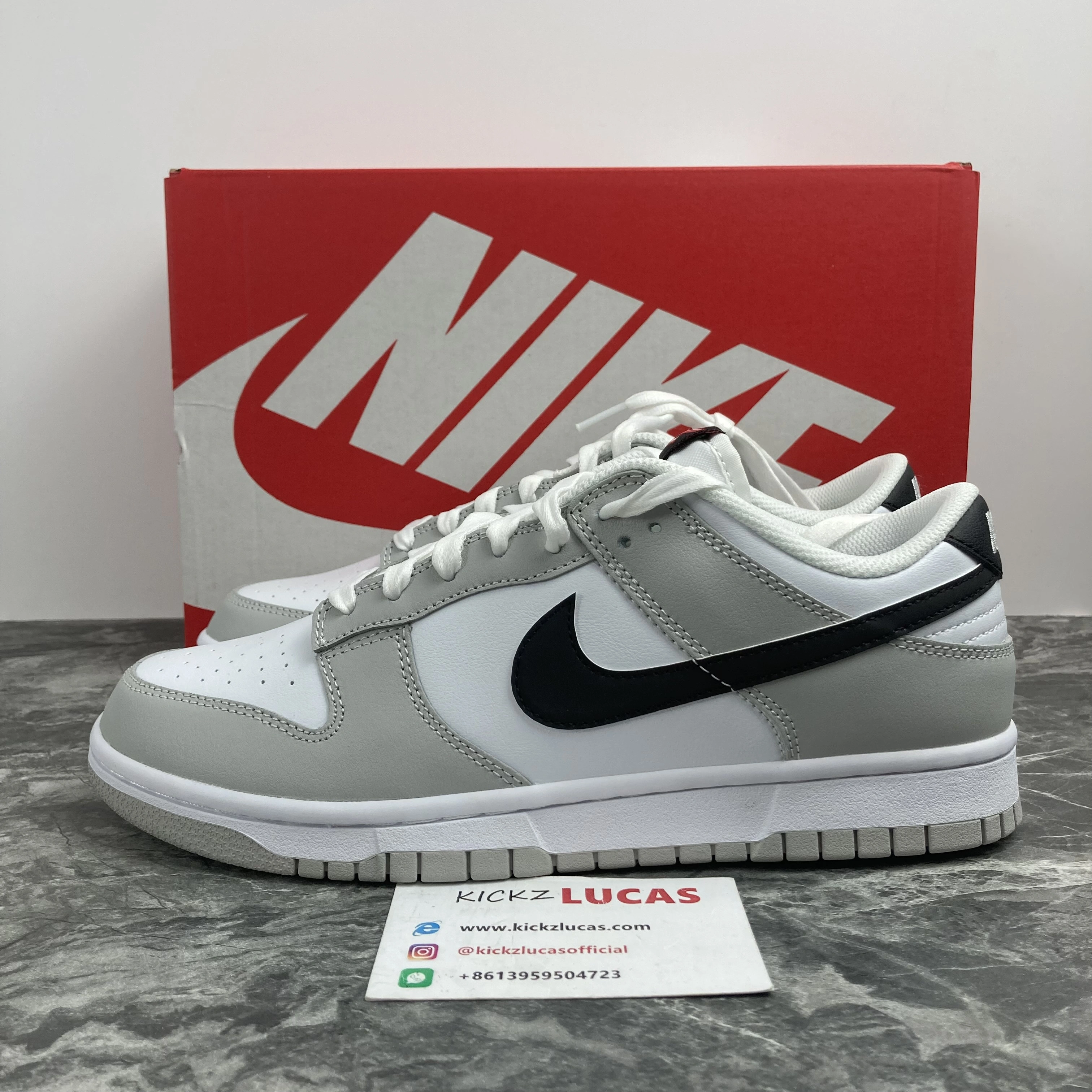 Cozy Dunk Low SE Lottery Pack Grey Fog DR9654- 355