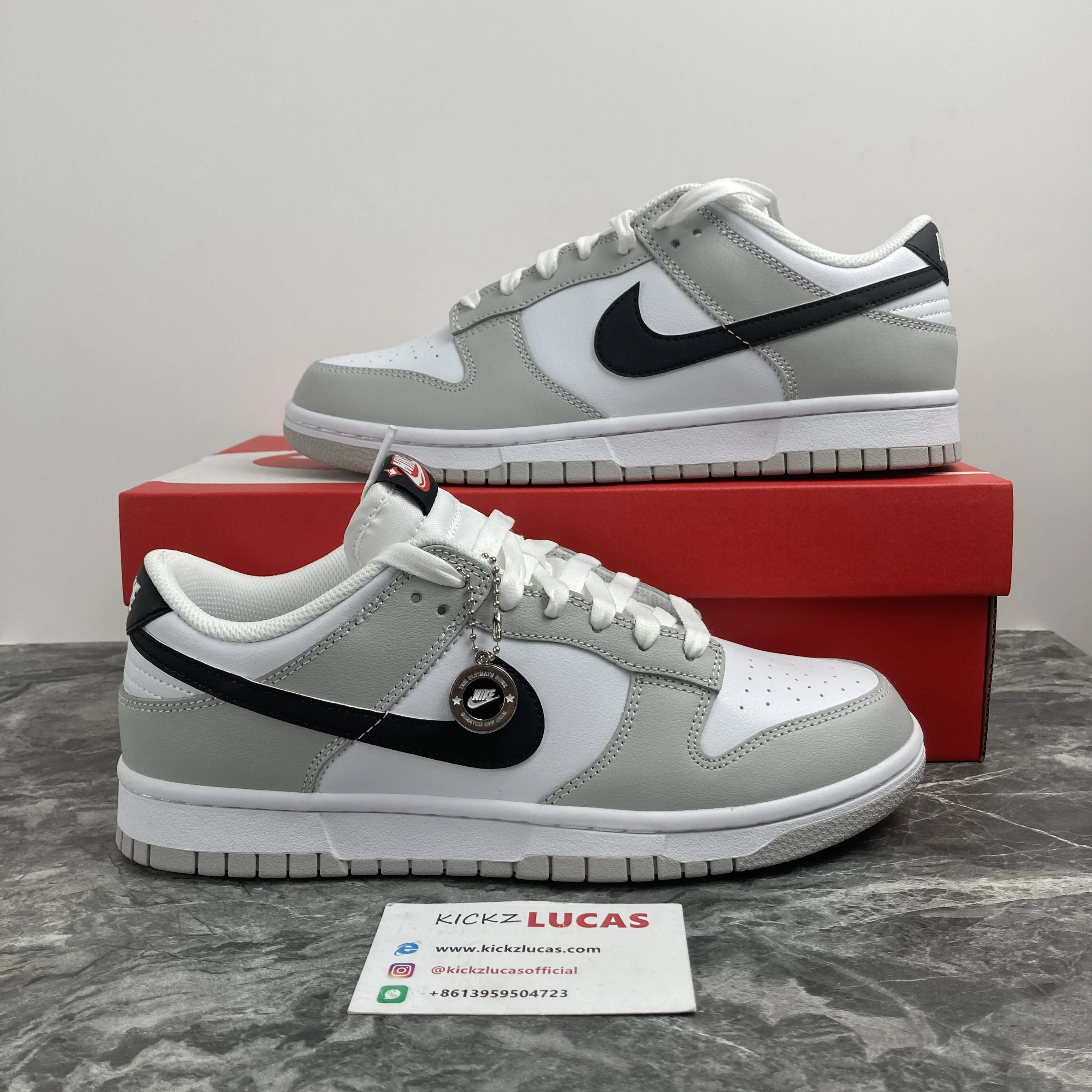 Cozy Dunk Low SE Lottery Pack Grey Fog DR9654- 355