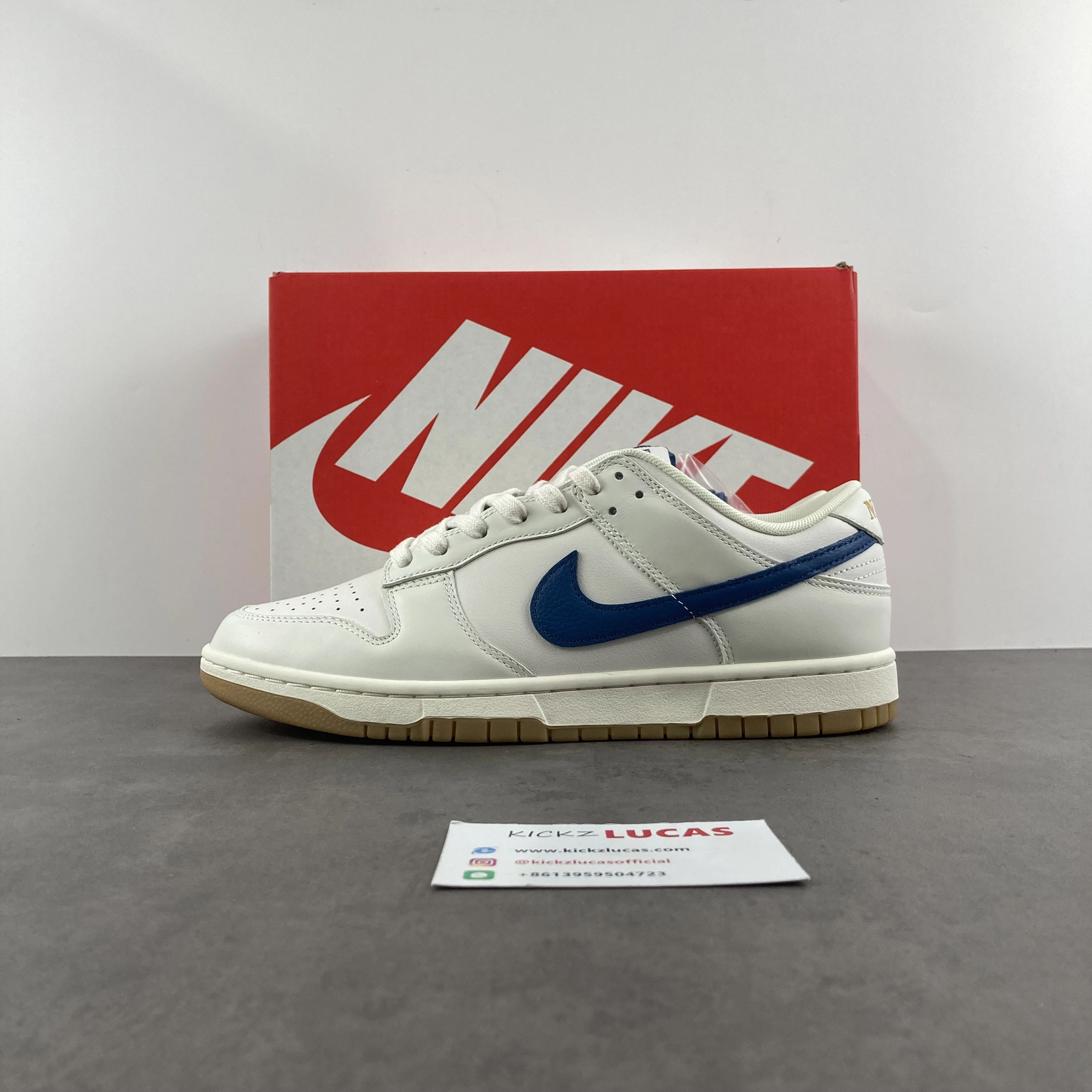 Dunk Low SE Sail Dark Marina Blue DX3198- Premium 345