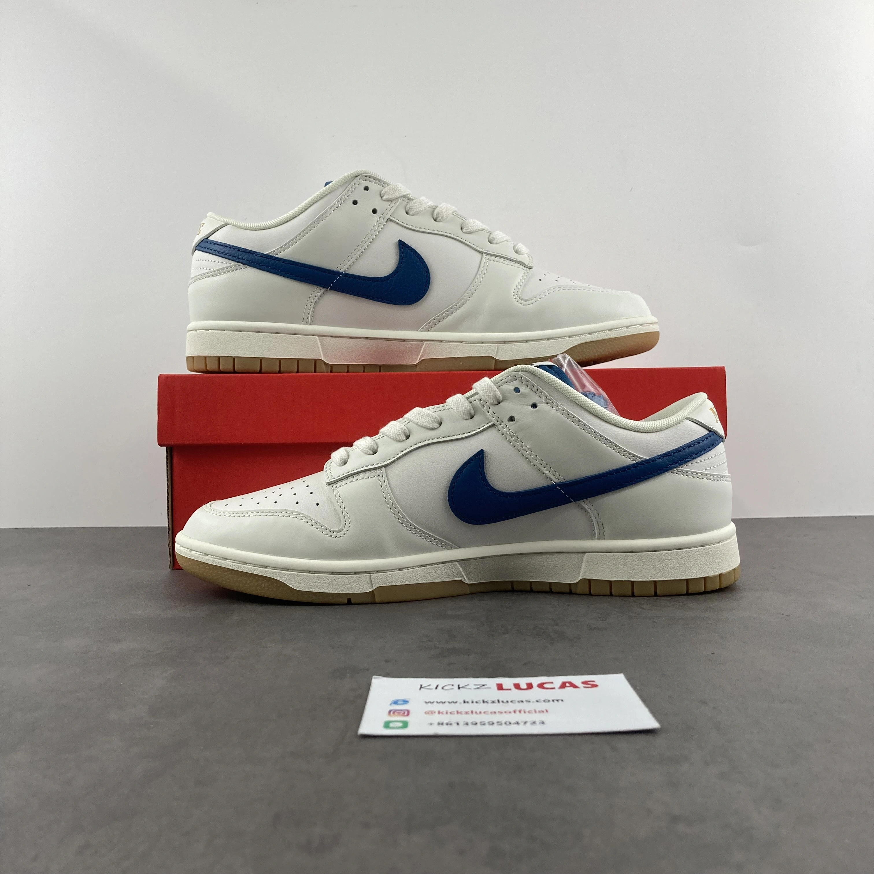 Dunk Low SE Sail Dark Marina Blue DX3198- Premium 345