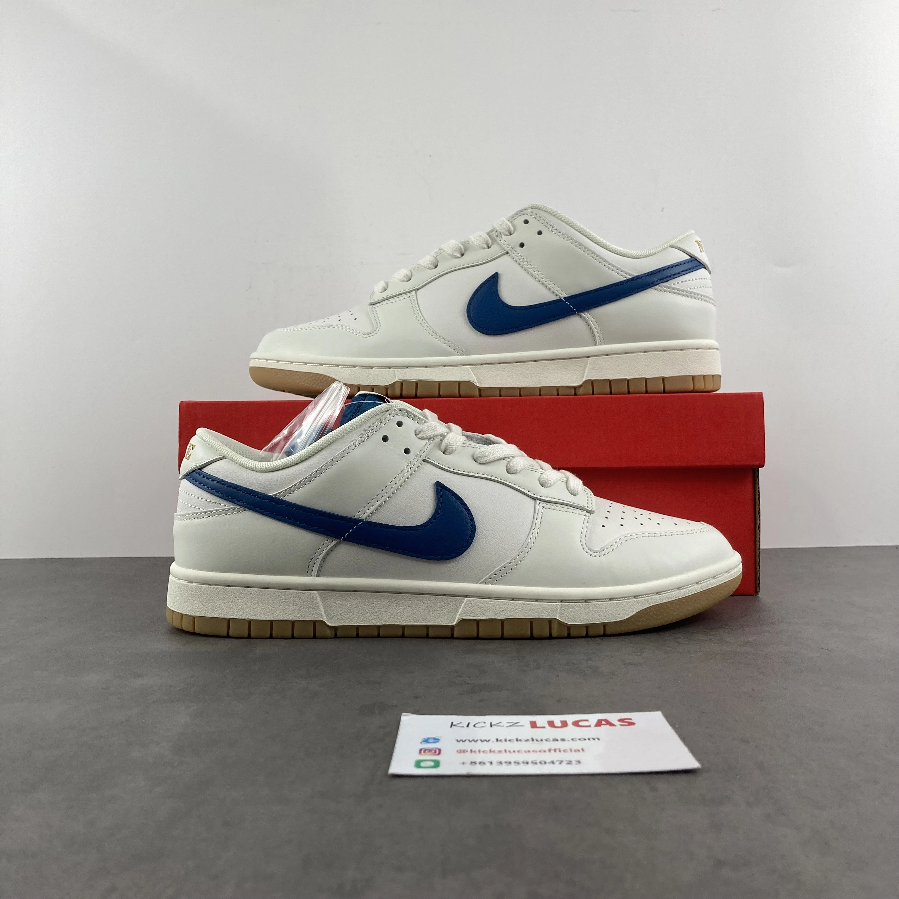 Dunk Low SE Sail Dark Marina Blue DX3198- Premium 345
