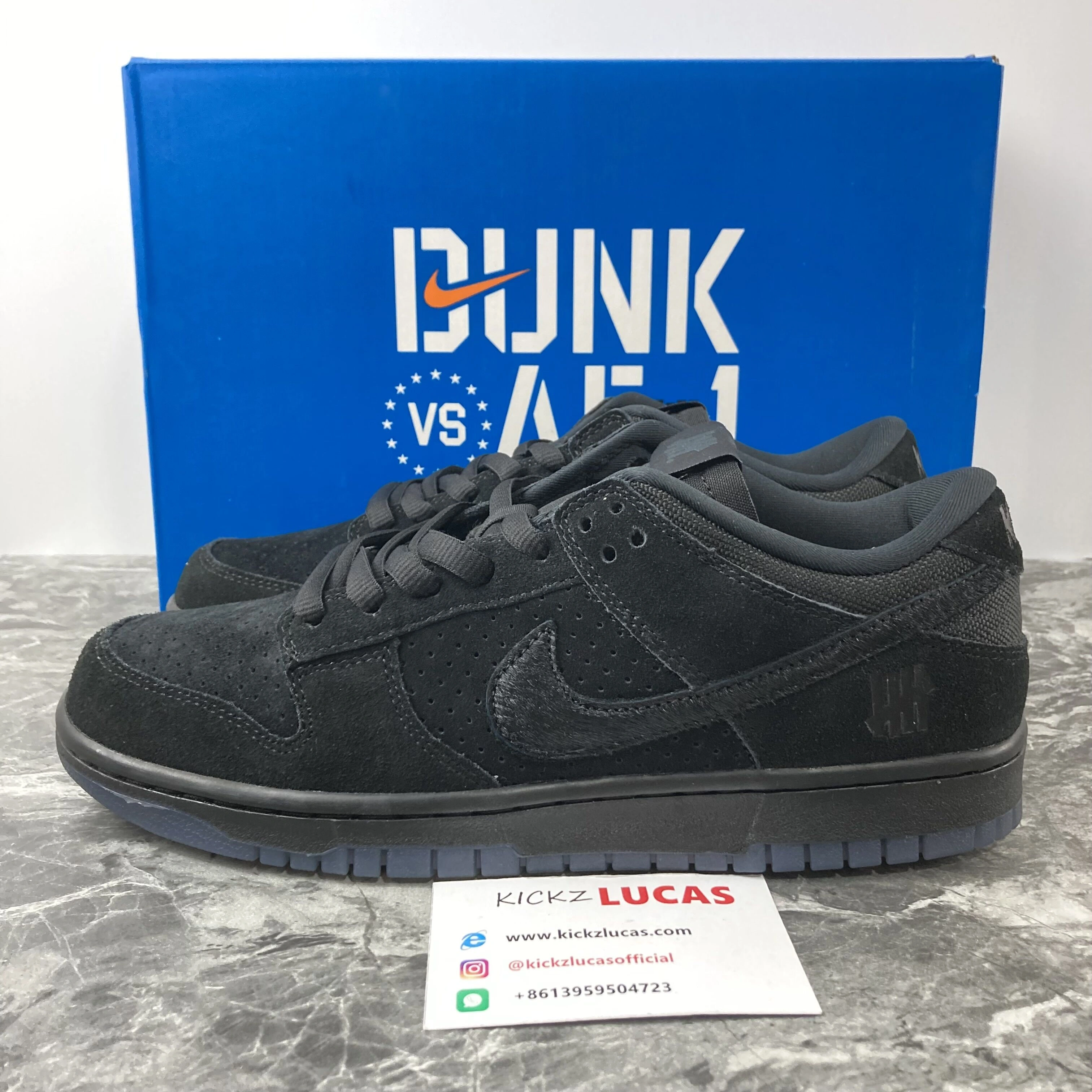Dunk Low SP Undefeated 5 On It Black DO9329- ZeroBulk 530