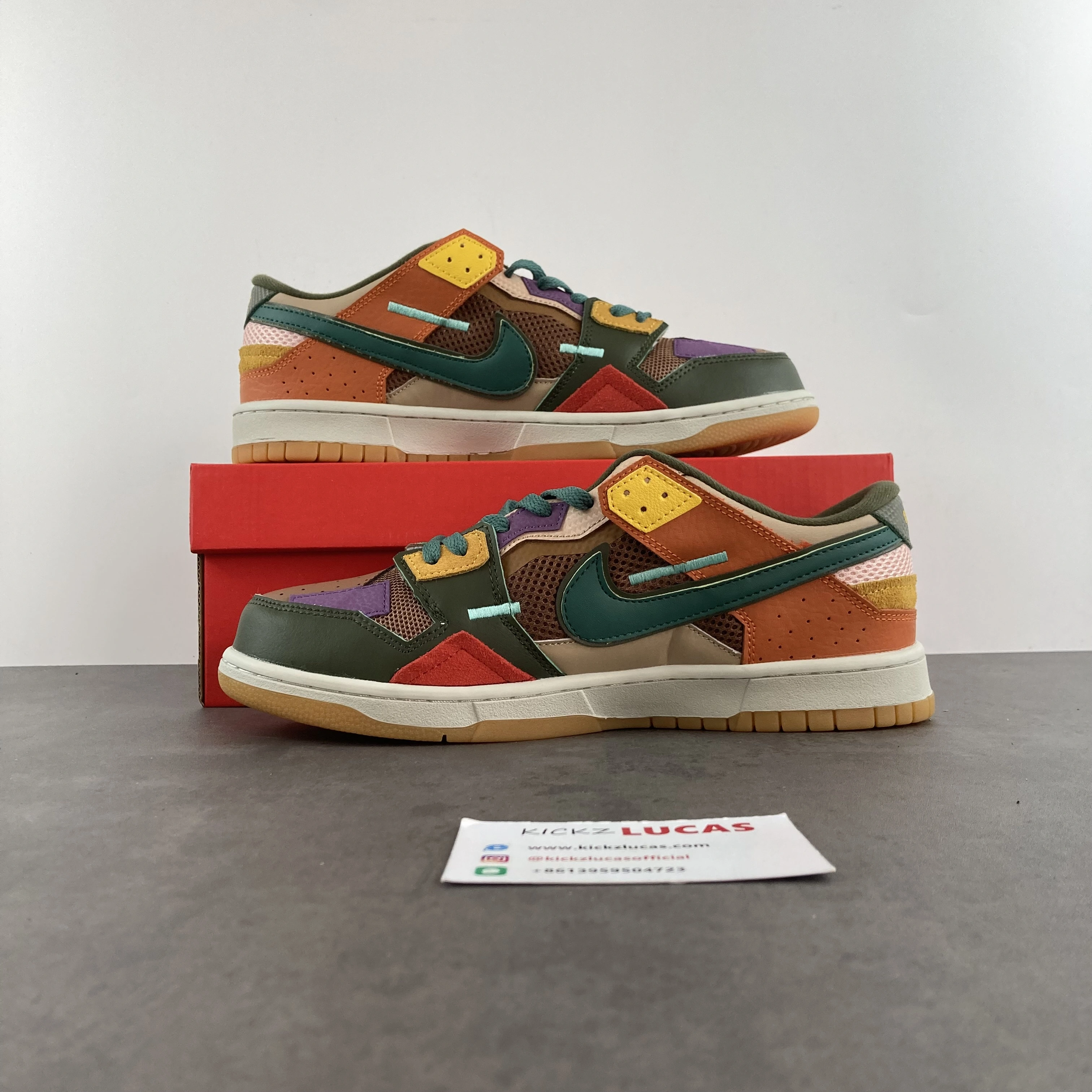 Sustainable Dunk Low Scrap Archeo Brown DB0500- 423