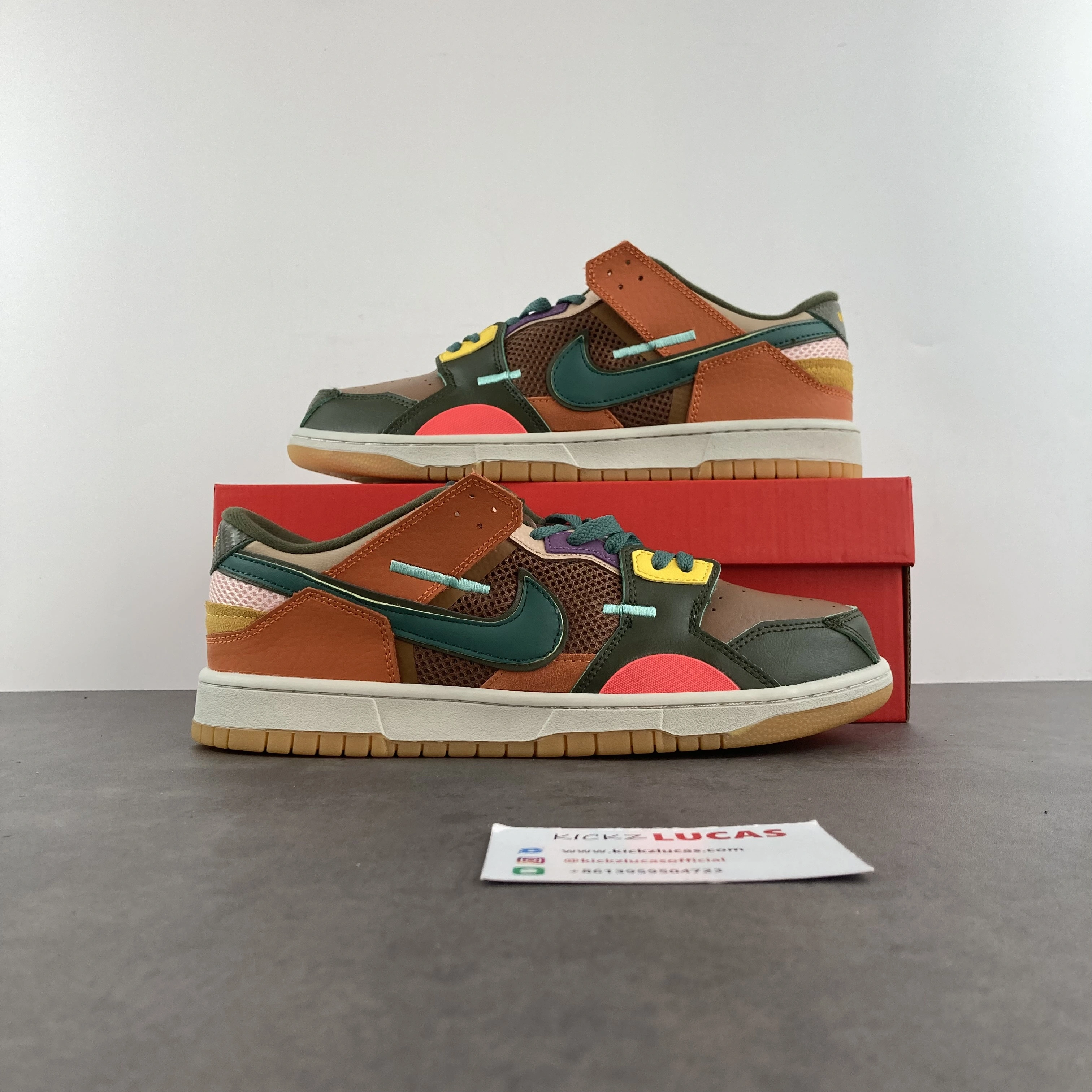 Sustainable Dunk Low Scrap Archeo Brown DB0500- 423
