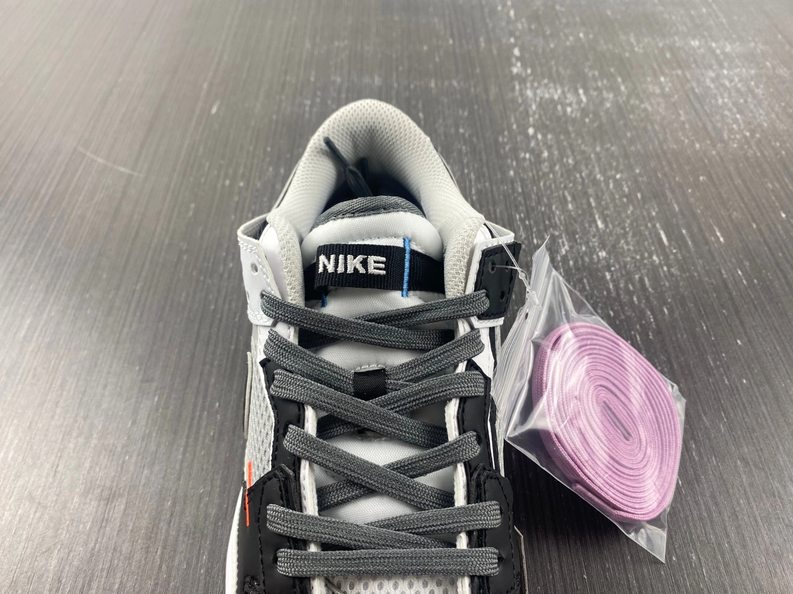 ZeroBulk Dunk Low Scrap Black Neutral Grey University Blue White DN5381- 258