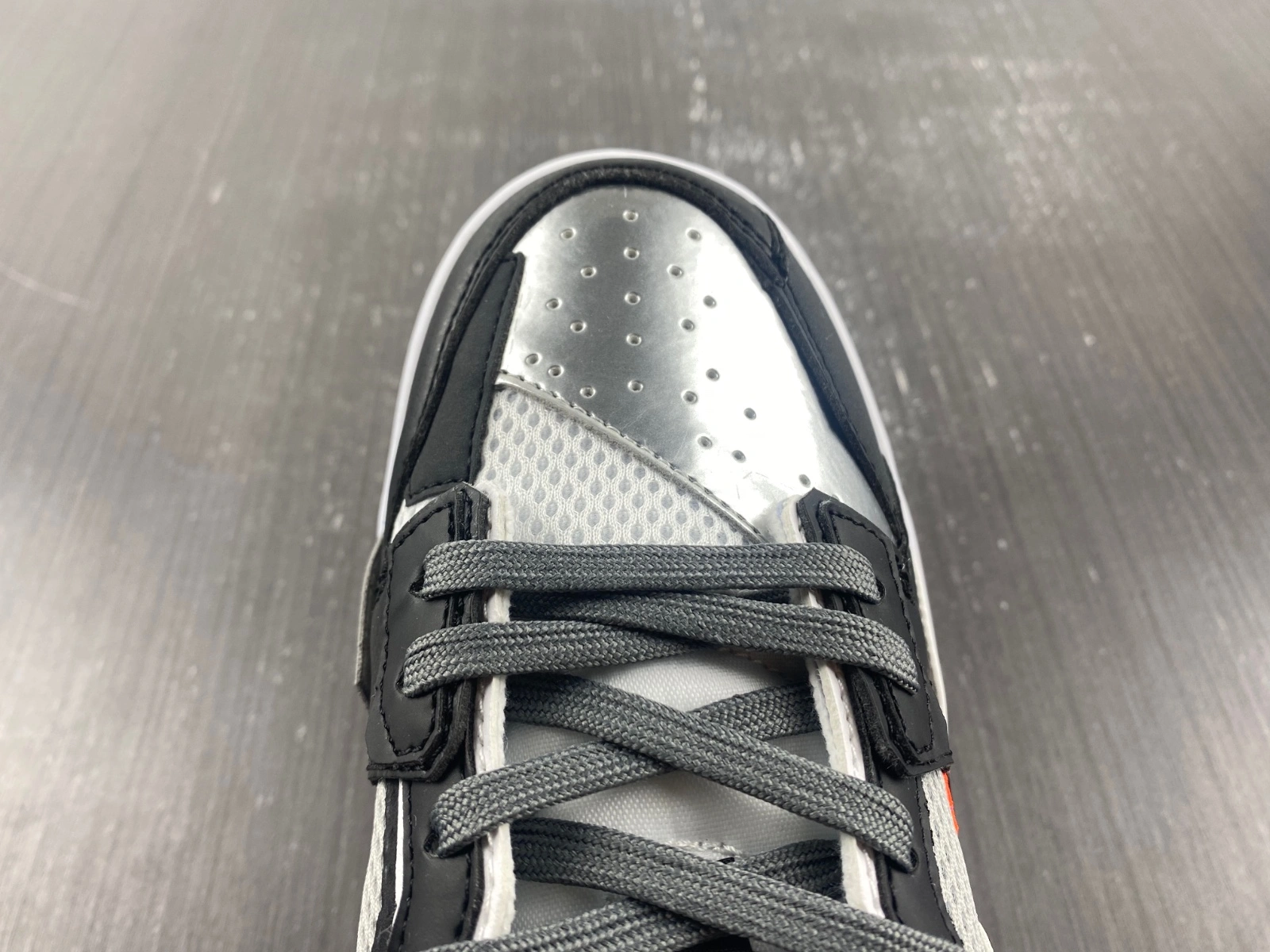 ZeroBulk Dunk Low Scrap Black Neutral Grey University Blue White DN5381- 258