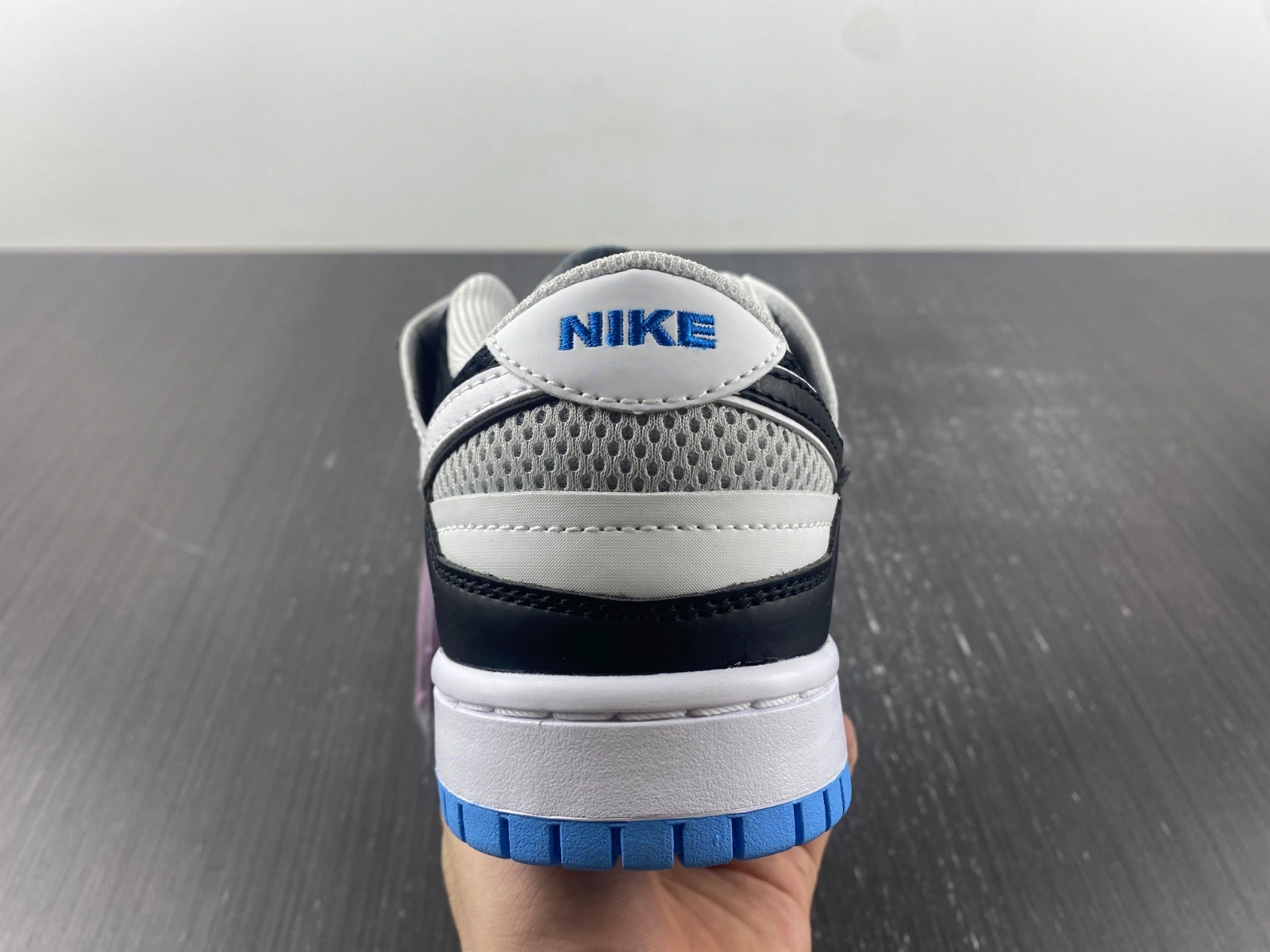 ZeroBulk Dunk Low Scrap Black Neutral Grey University Blue White DN5381- 258