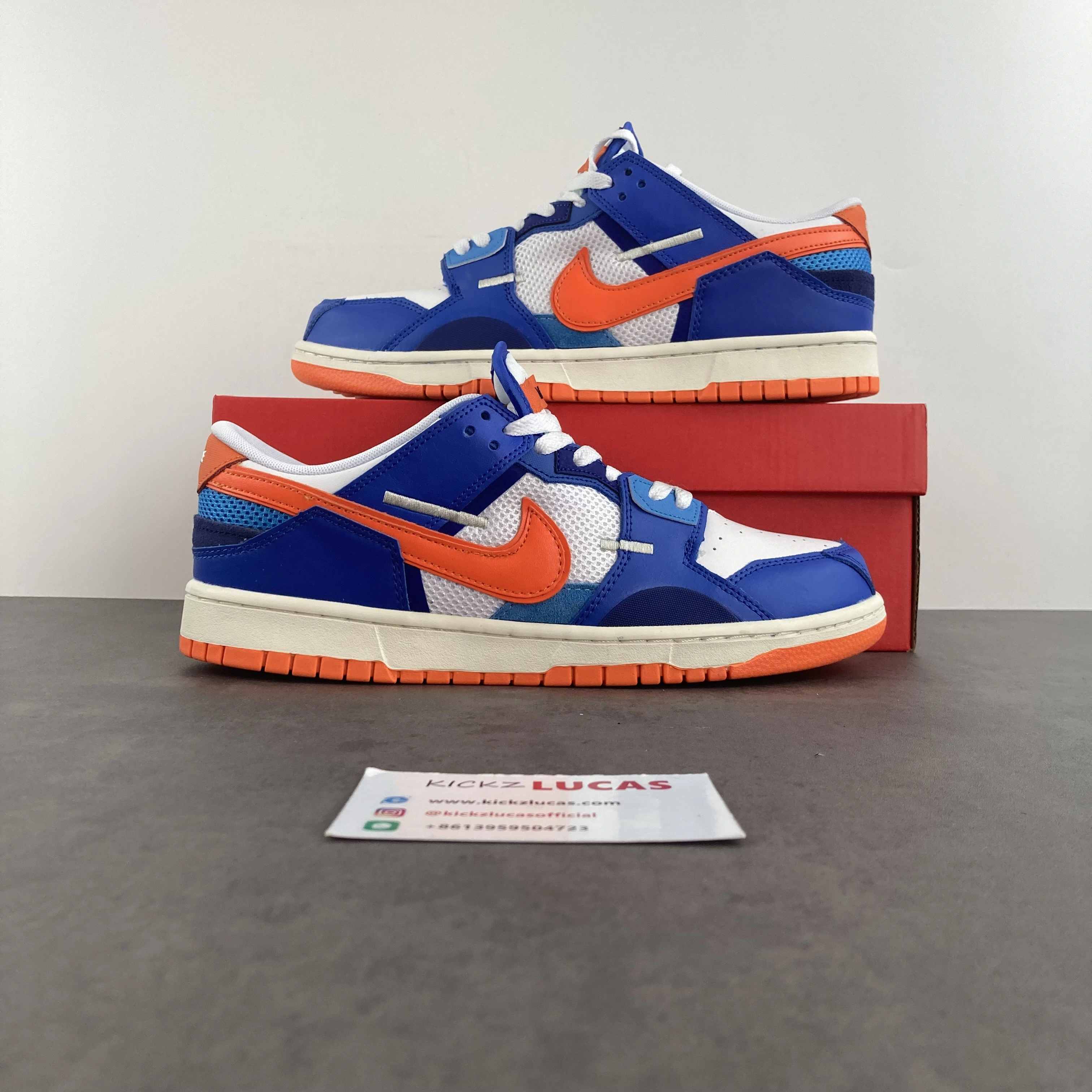 ComfortFit Dunk Low Scrap Knicks DM0128- 263