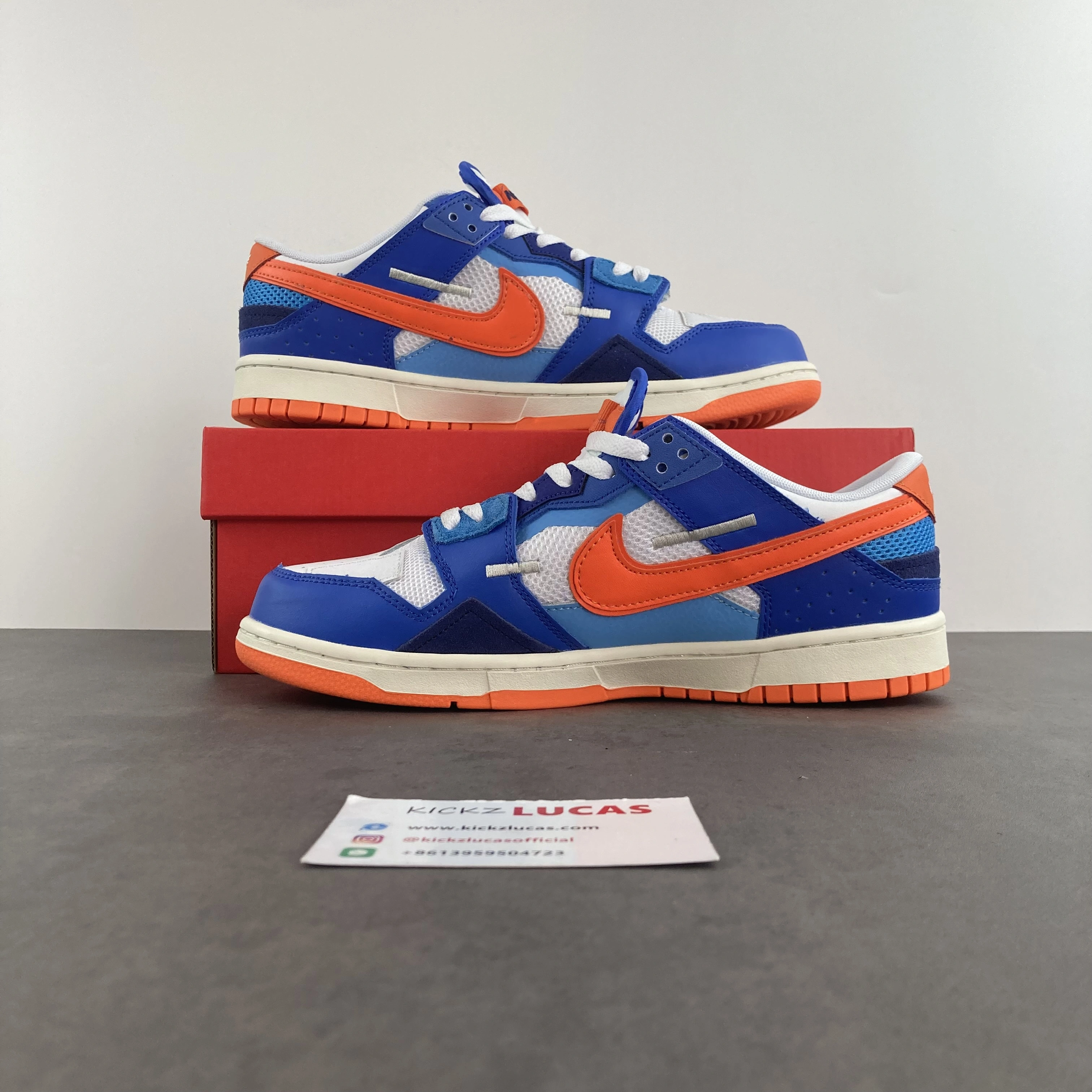 ComfortFit Dunk Low Scrap Knicks DM0128- 263