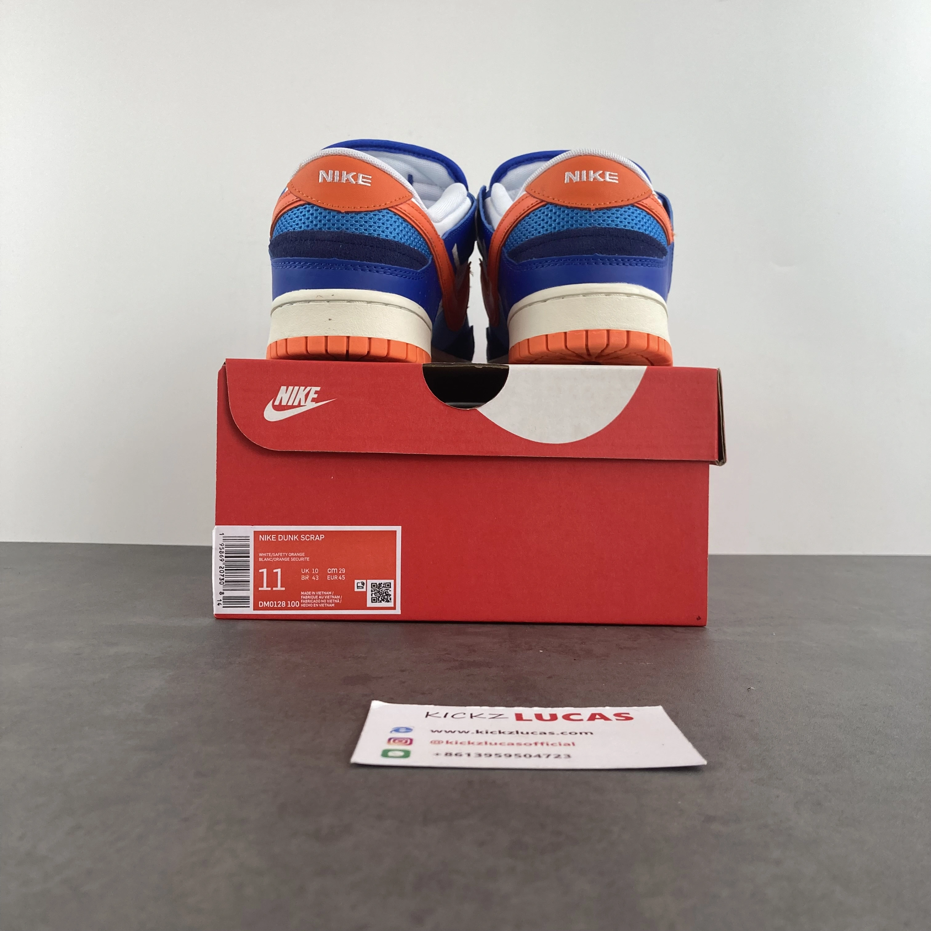 ComfortFit Dunk Low Scrap Knicks DM0128- 263