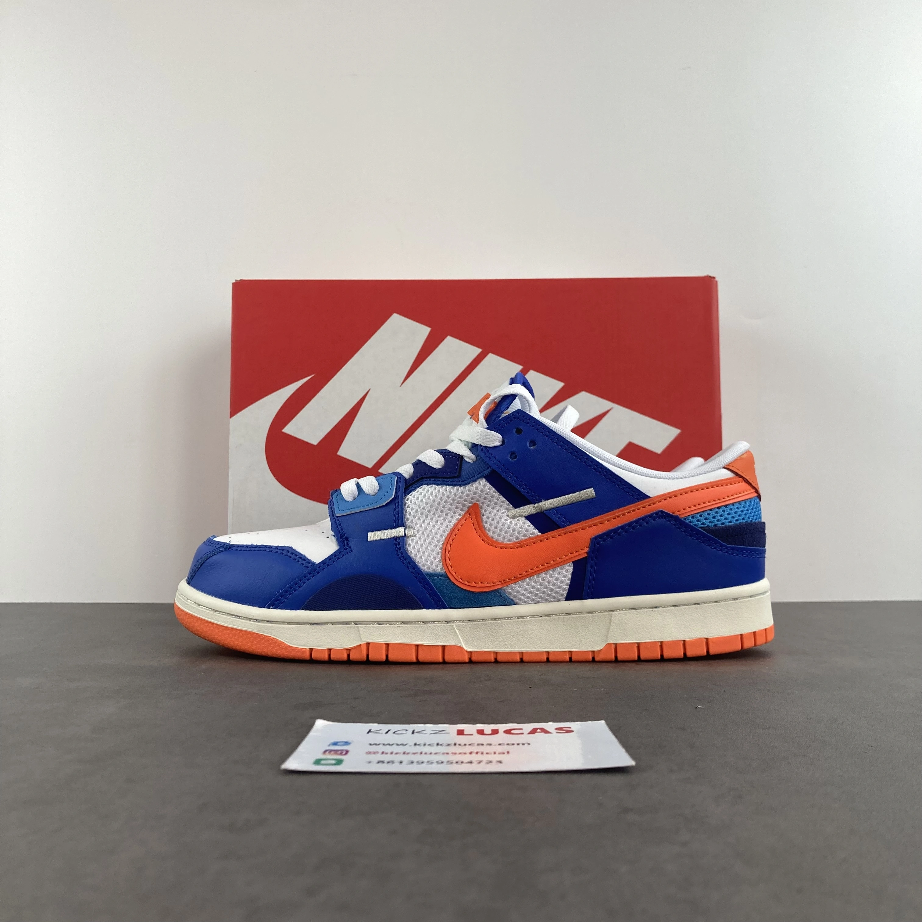 ComfortFit Dunk Low Scrap Knicks DM0128- 263
