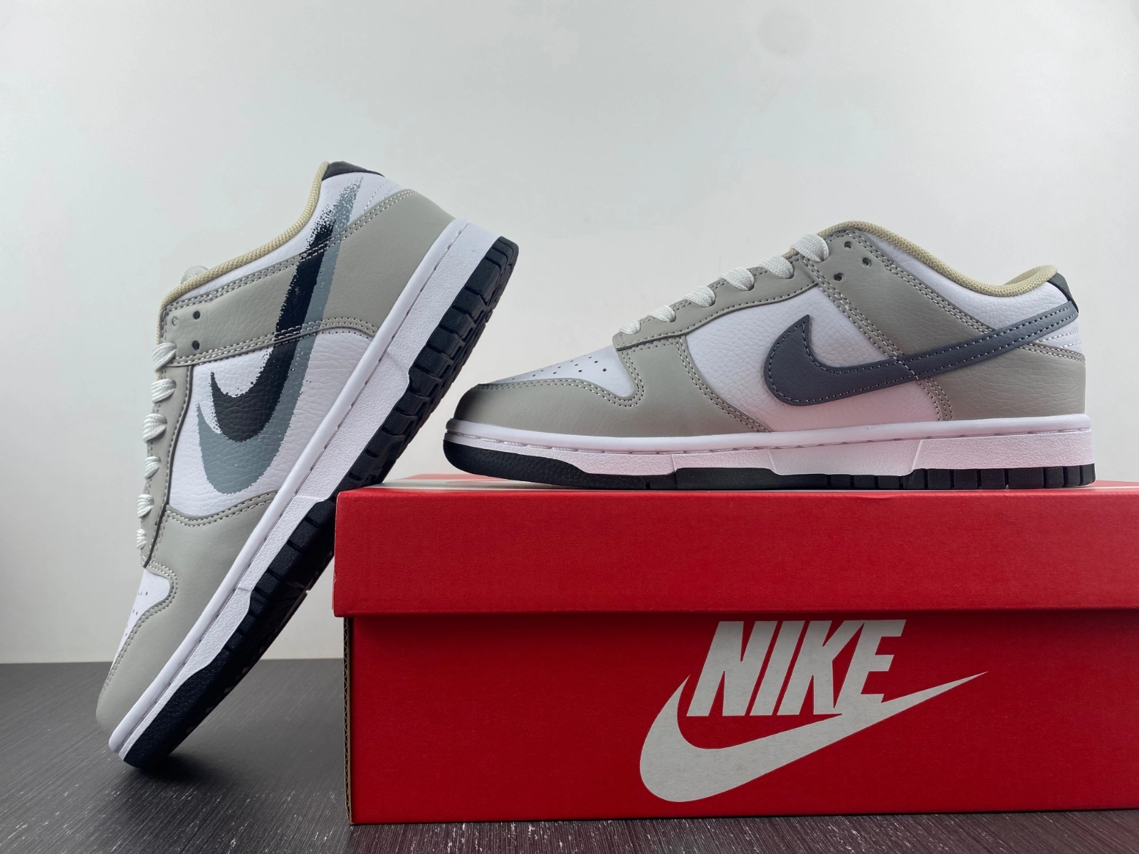 Dunk Low Stencil Swoosh FD0661- WrinkleFree 266