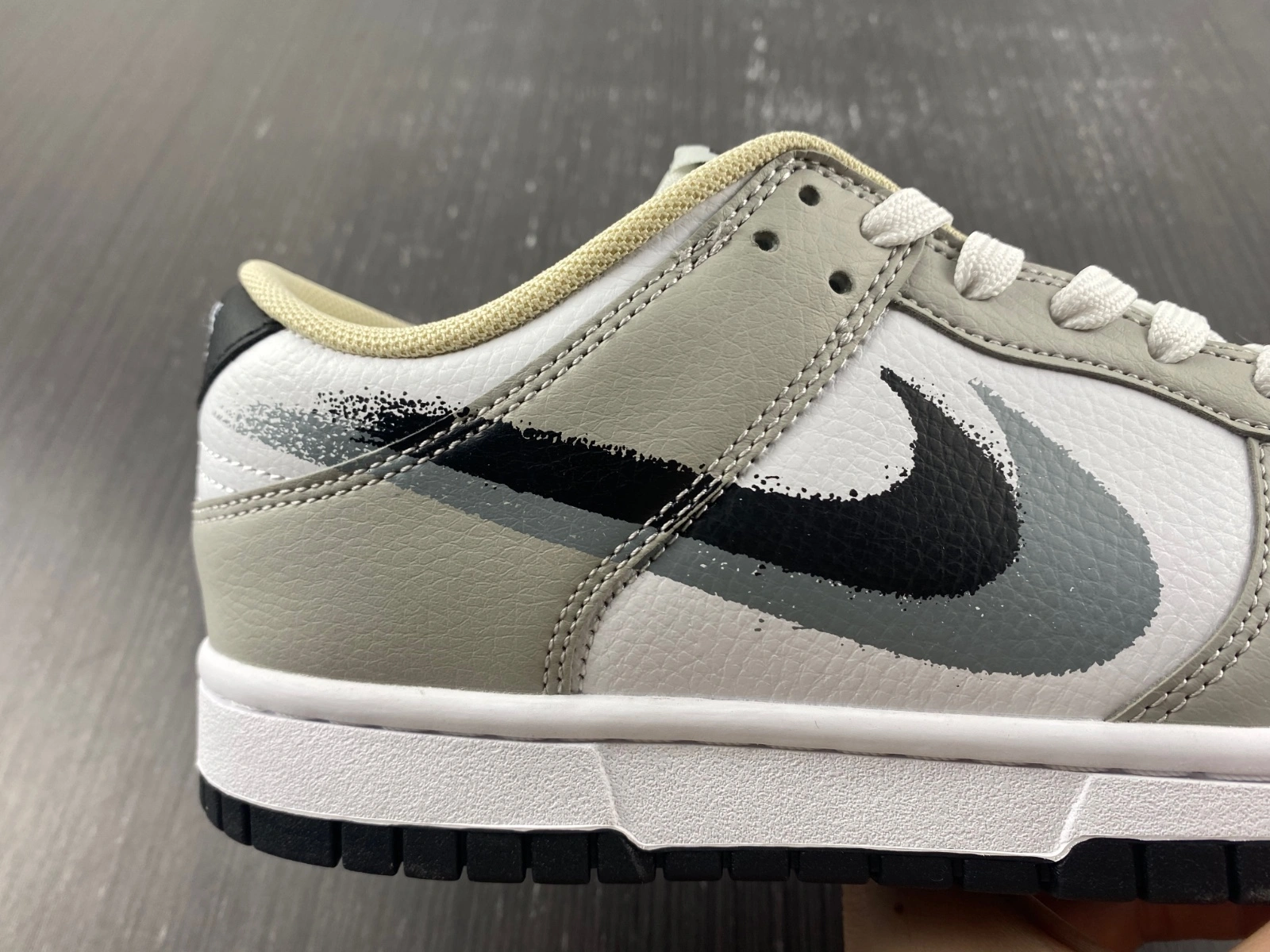 Dunk Low Stencil Swoosh FD0661- WrinkleFree 266