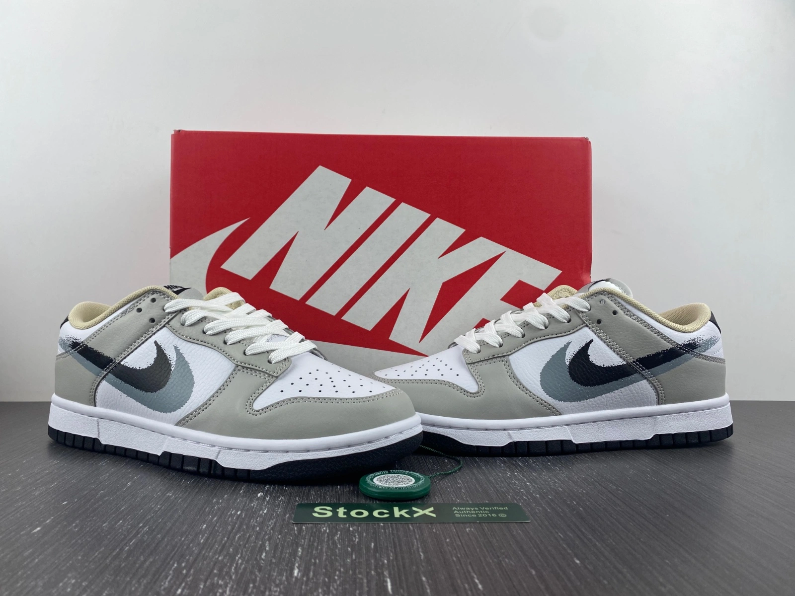 Dunk Low Stencil Swoosh FD0661- WrinkleFree 266