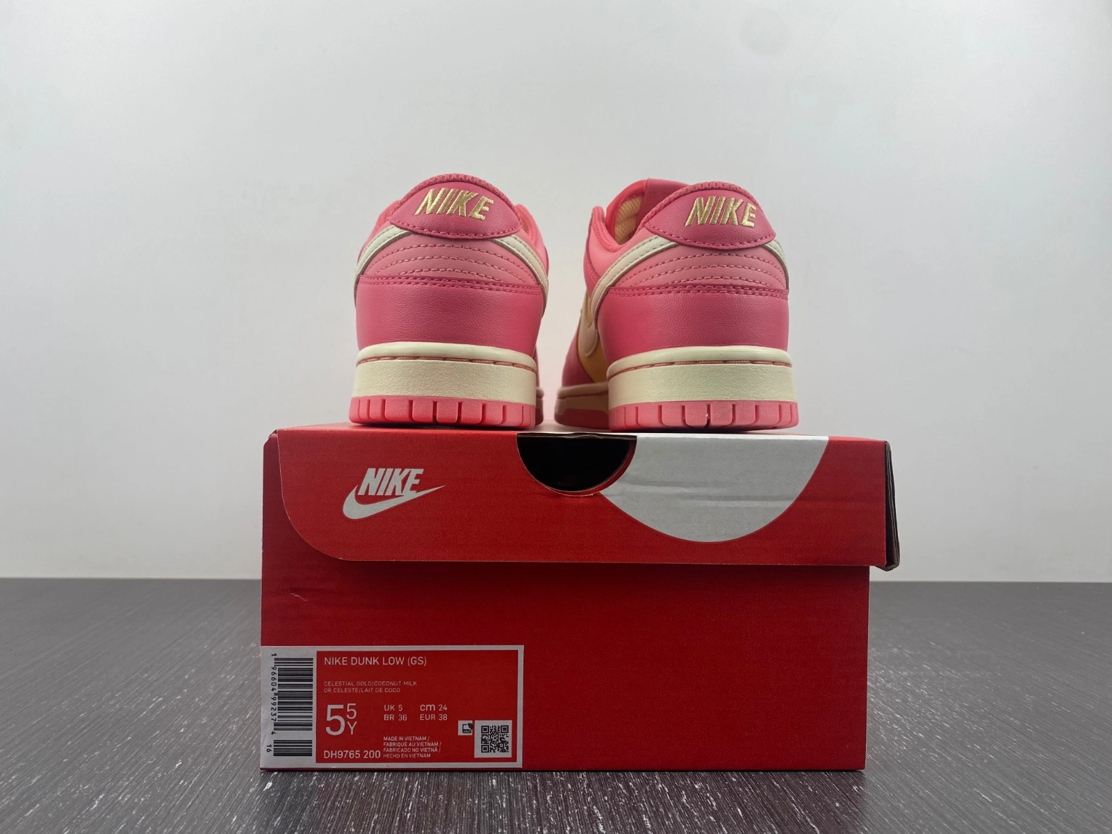 EyeCatching Dunk Low Strawberry Peach Cream DH9765- 161