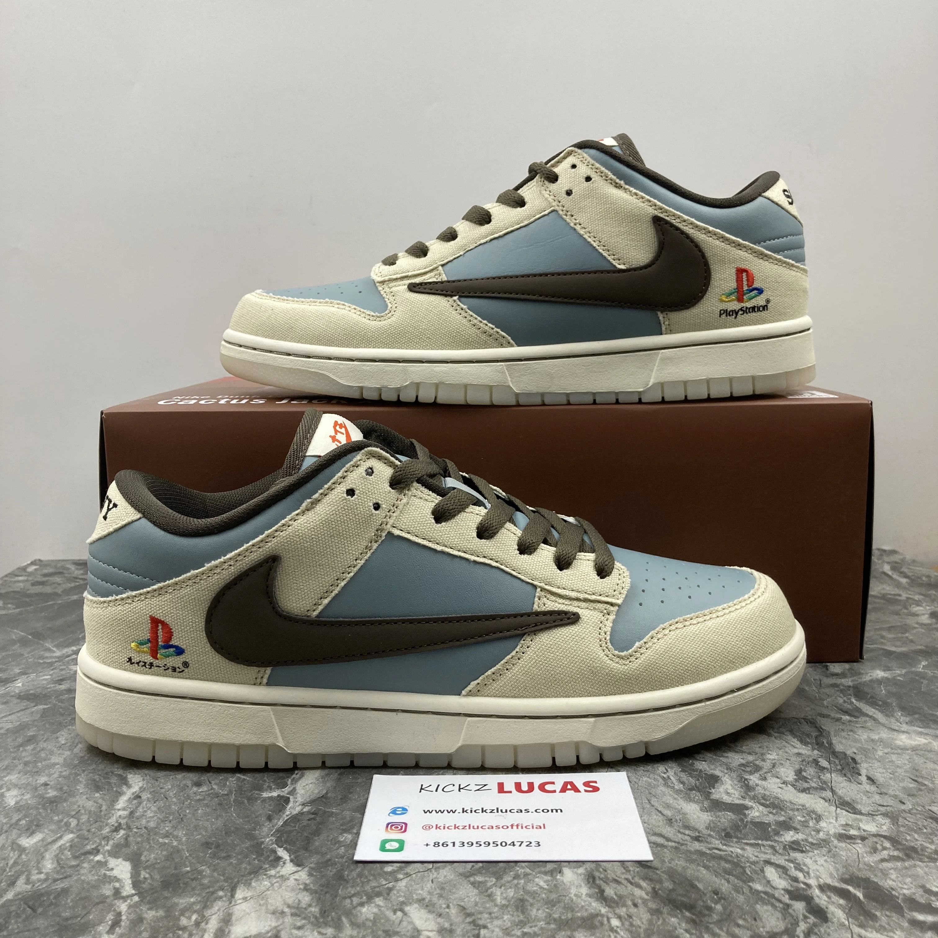 Premium Dunk Low Travis Scott x PlayStation CU1726- 634