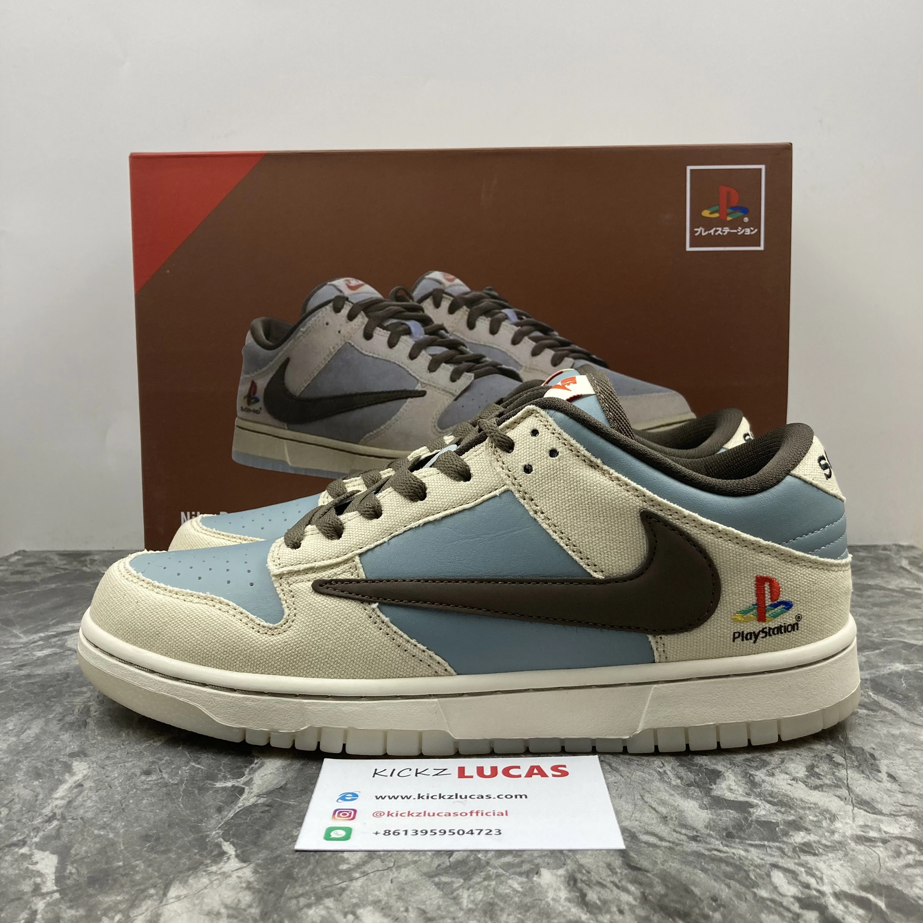 Premium Dunk Low Travis Scott x PlayStation CU1726- 634