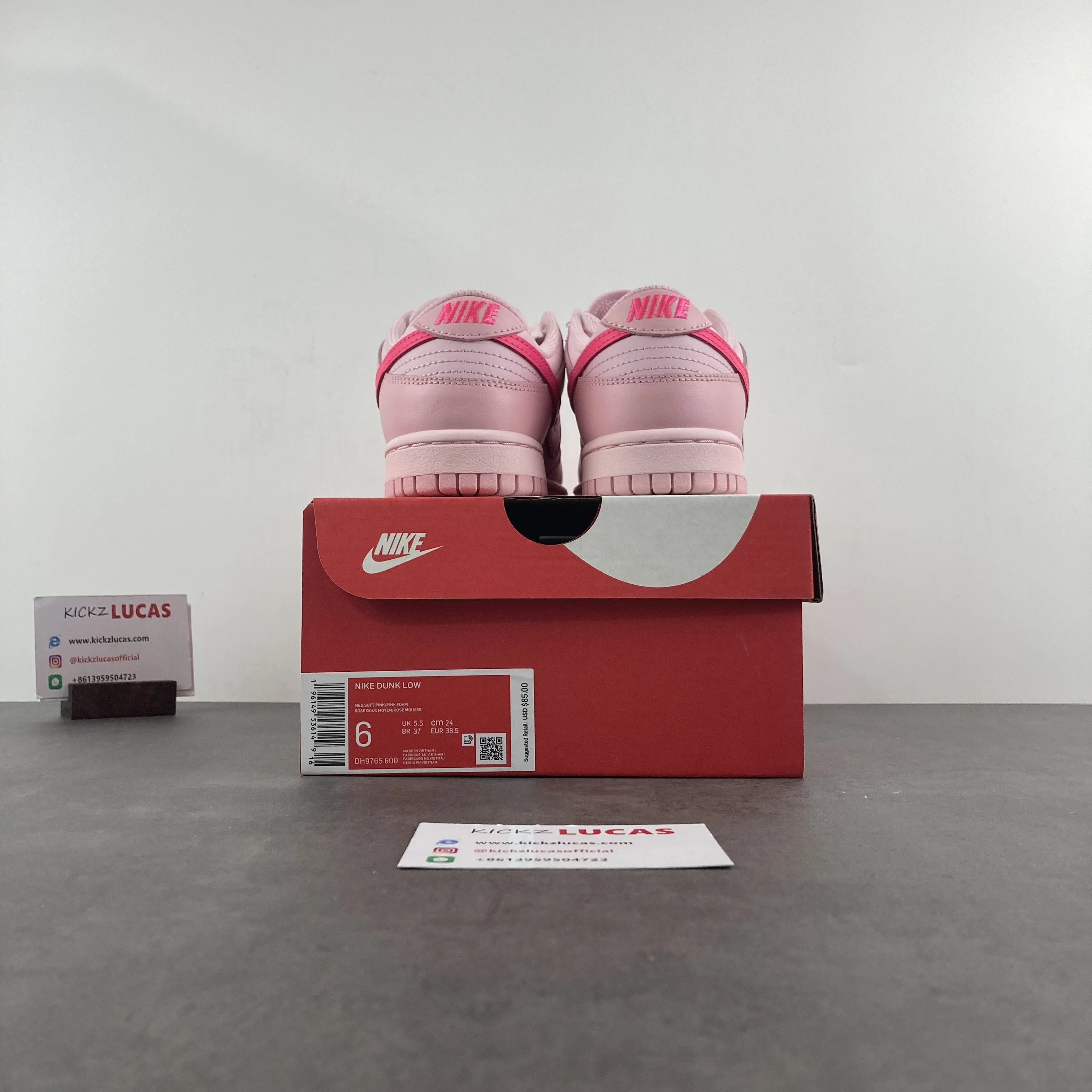 Dunk Low Triple Pink DH9765- Breathable 310