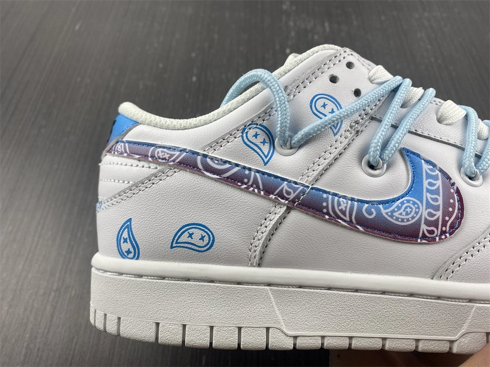 Bold Dunk Low Triple White Customized DD1503- 349