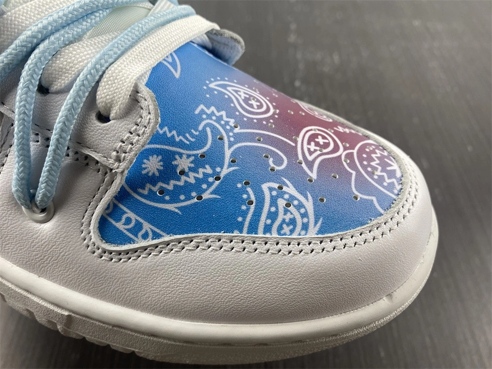 Bold Dunk Low Triple White Customized DD1503- 349