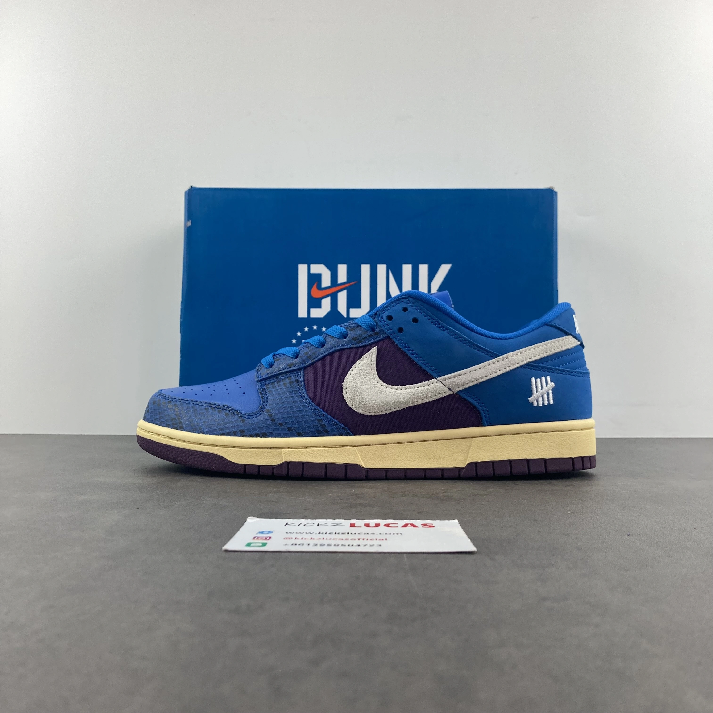 Flexible Dunk Low Undefeated 5 On It Dunk vs. AF1 DH6508- 546