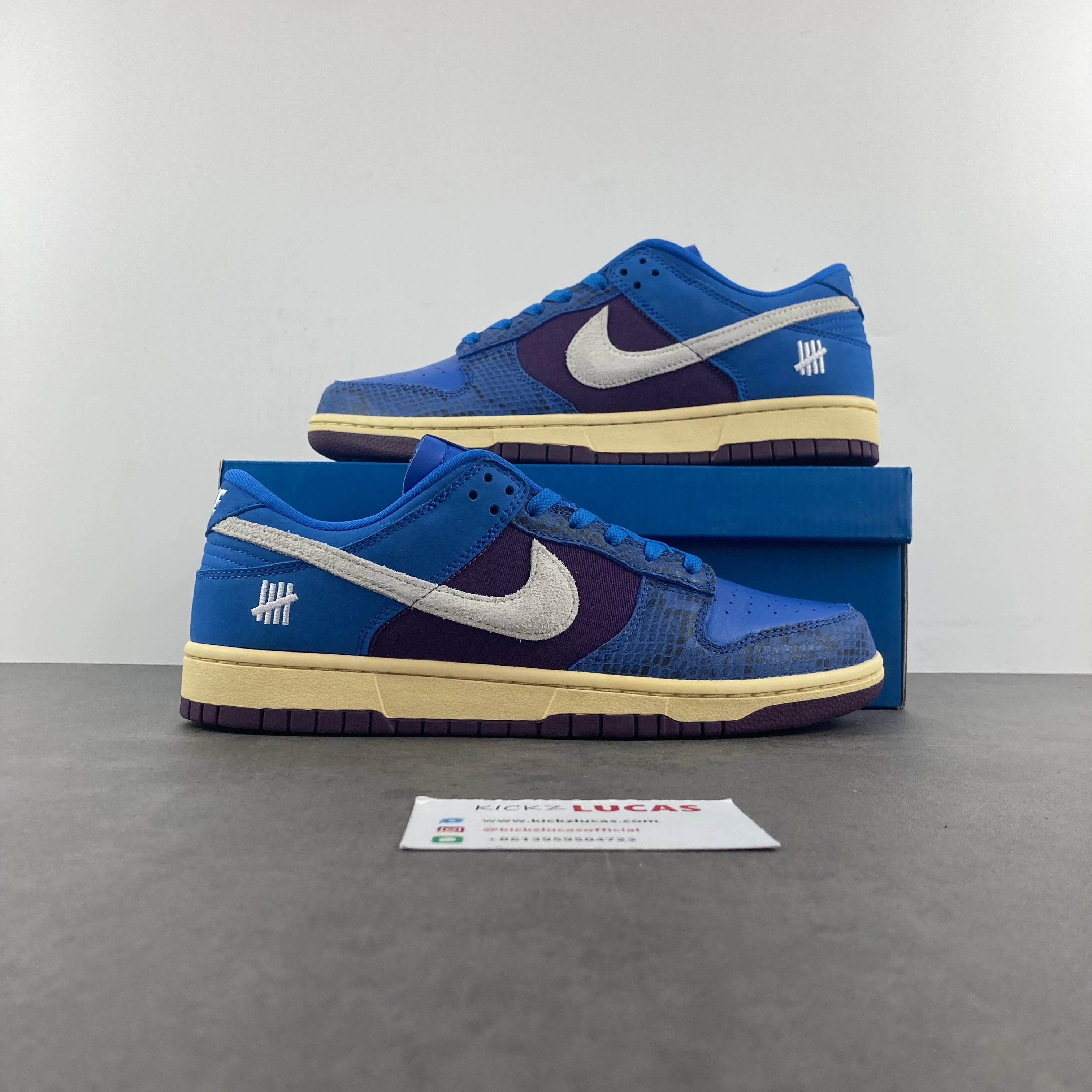 Flexible Dunk Low Undefeated 5 On It Dunk vs. AF1 DH6508- 546
