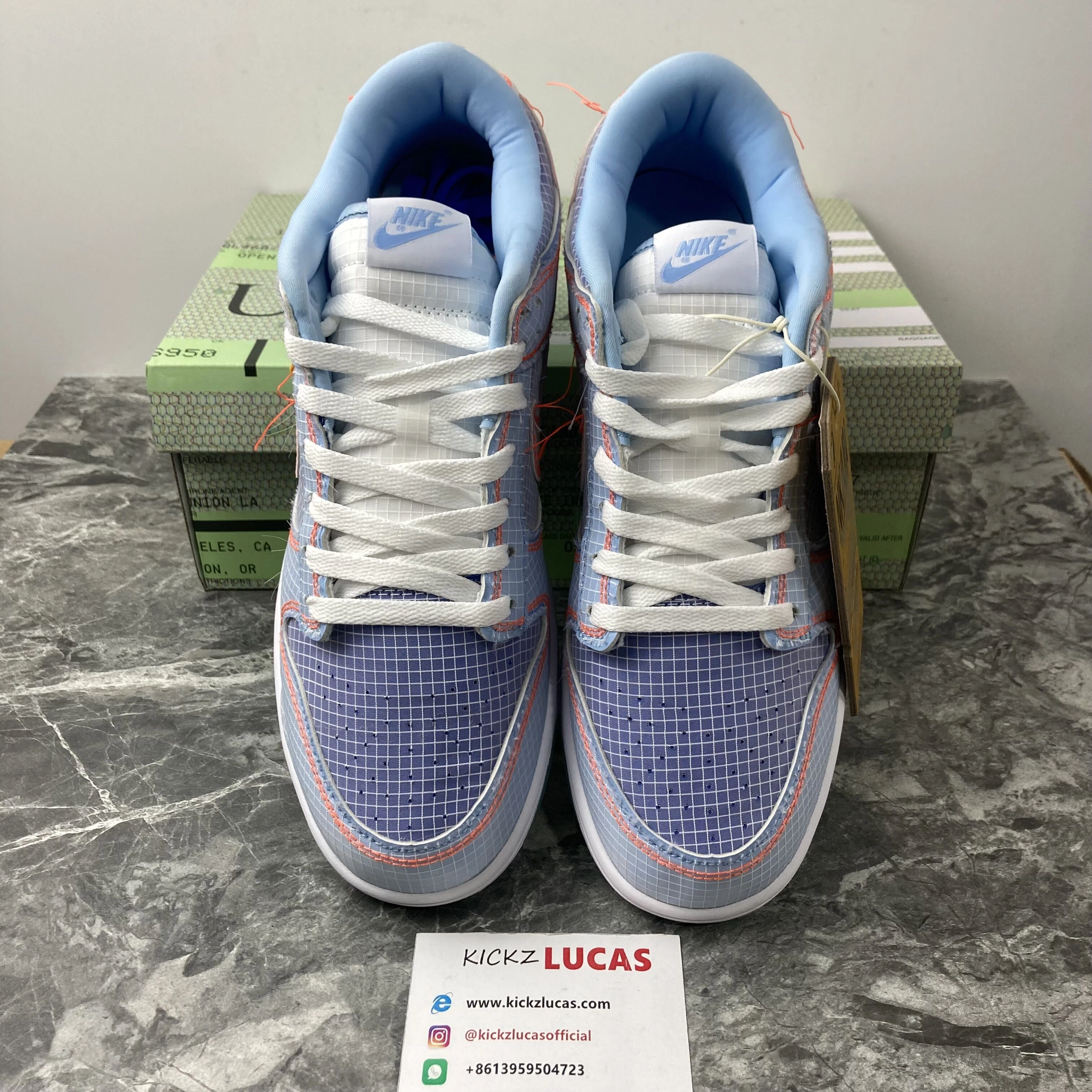 Stretchable Dunk Low Union Blue DJ9649- 506