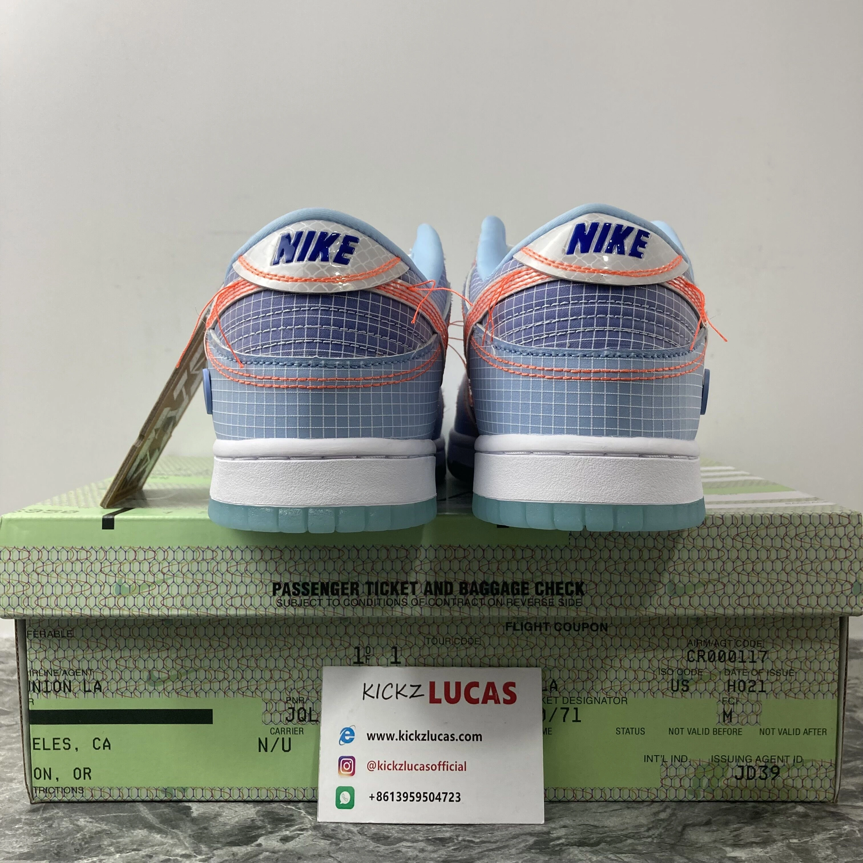 Stretchable Dunk Low Union Blue DJ9649- 506