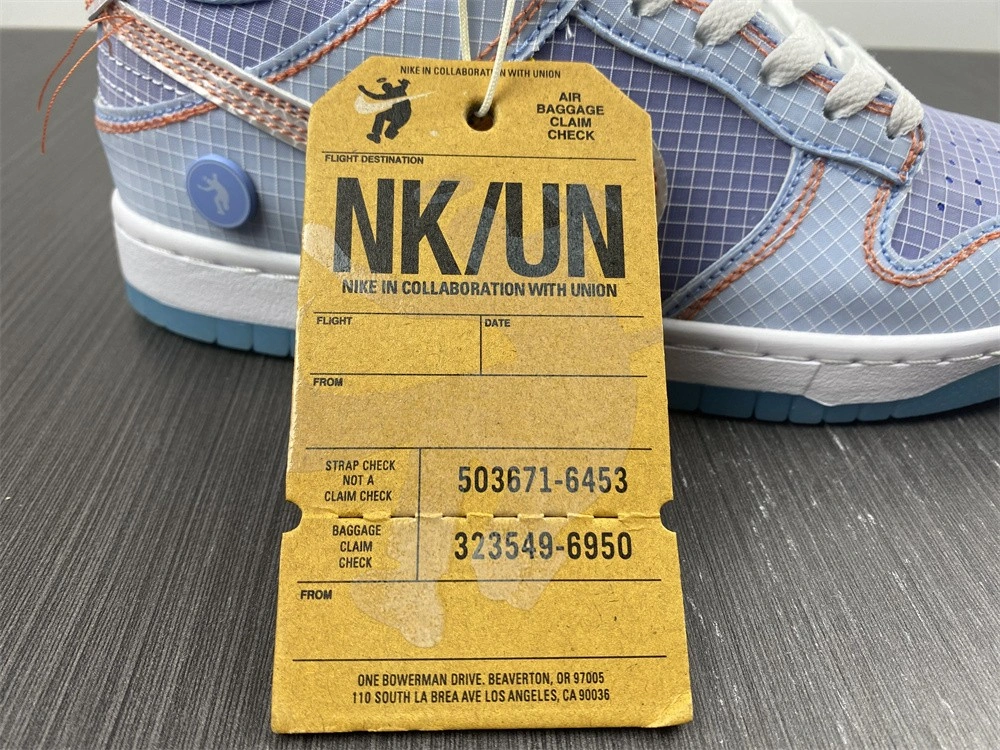 Stretchable Dunk Low Union Blue DJ9649- 506