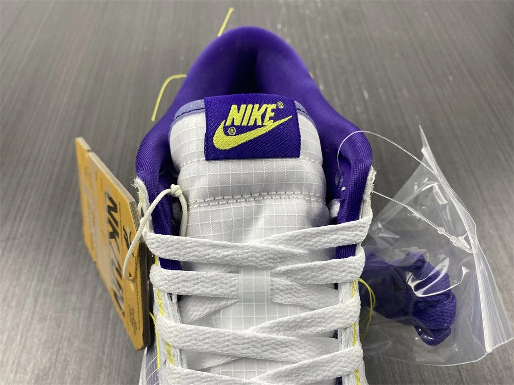 Cozy Dunk Low Union Passport Pack Grey Purple DJ9649- 425