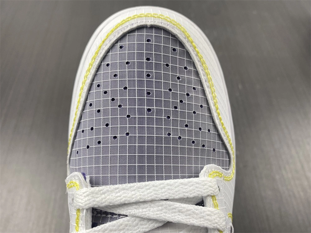 Cozy Dunk Low Union Passport Pack Grey Purple DJ9649- 425