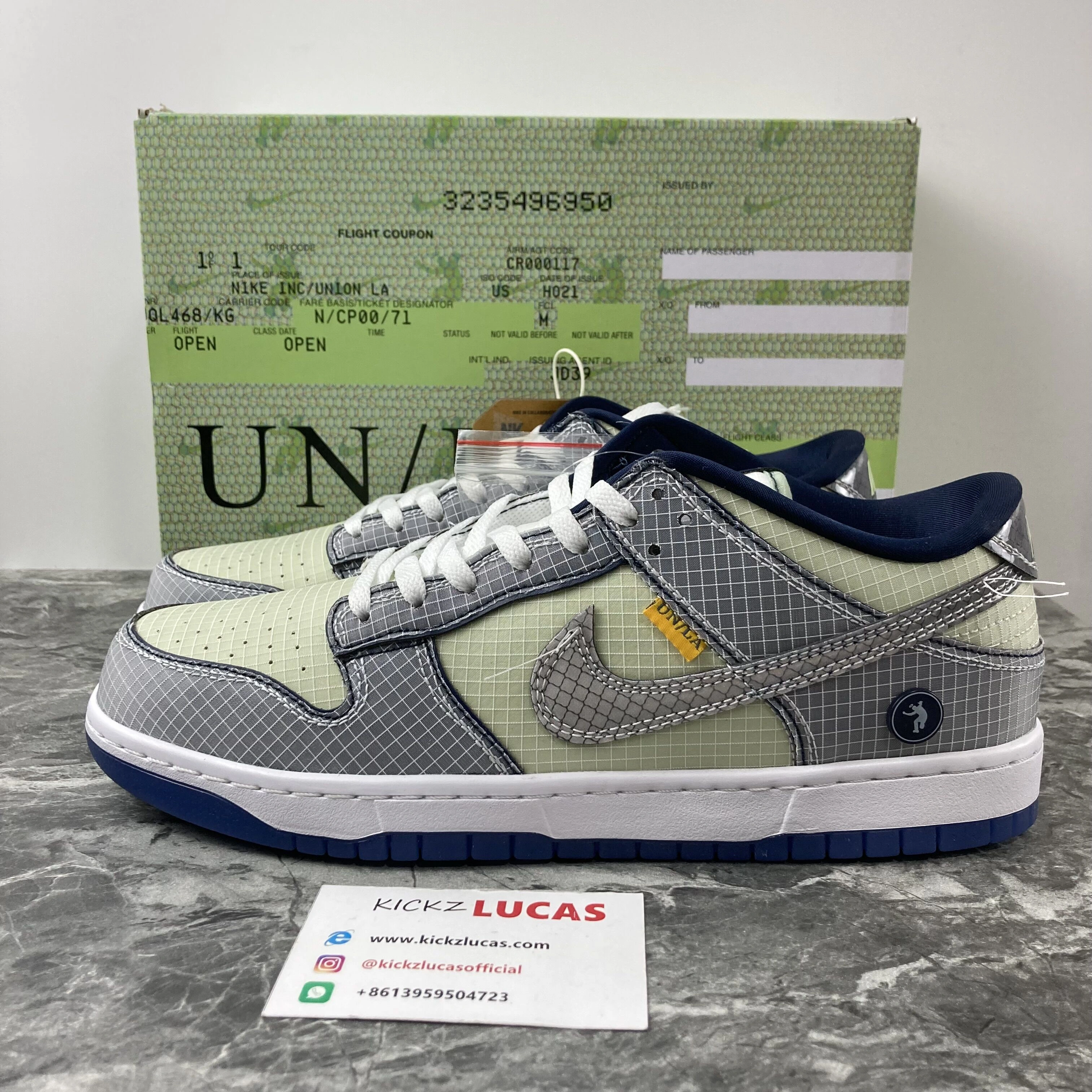 Dunk Low Union Passport Pack Pistachio DJ9649- UrbanStyle 424