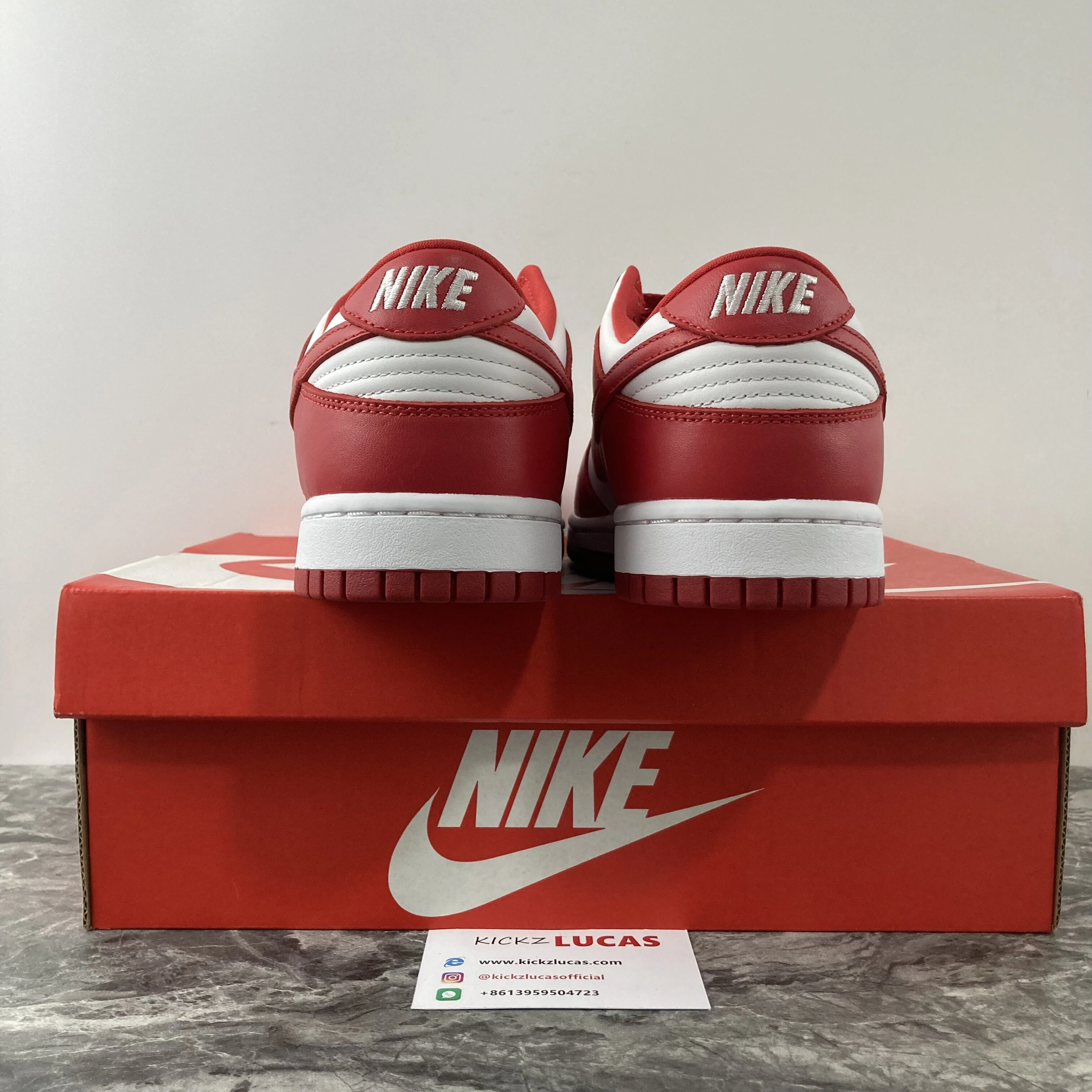 OdorResistant Dunk Low University Red CU1727- 434
