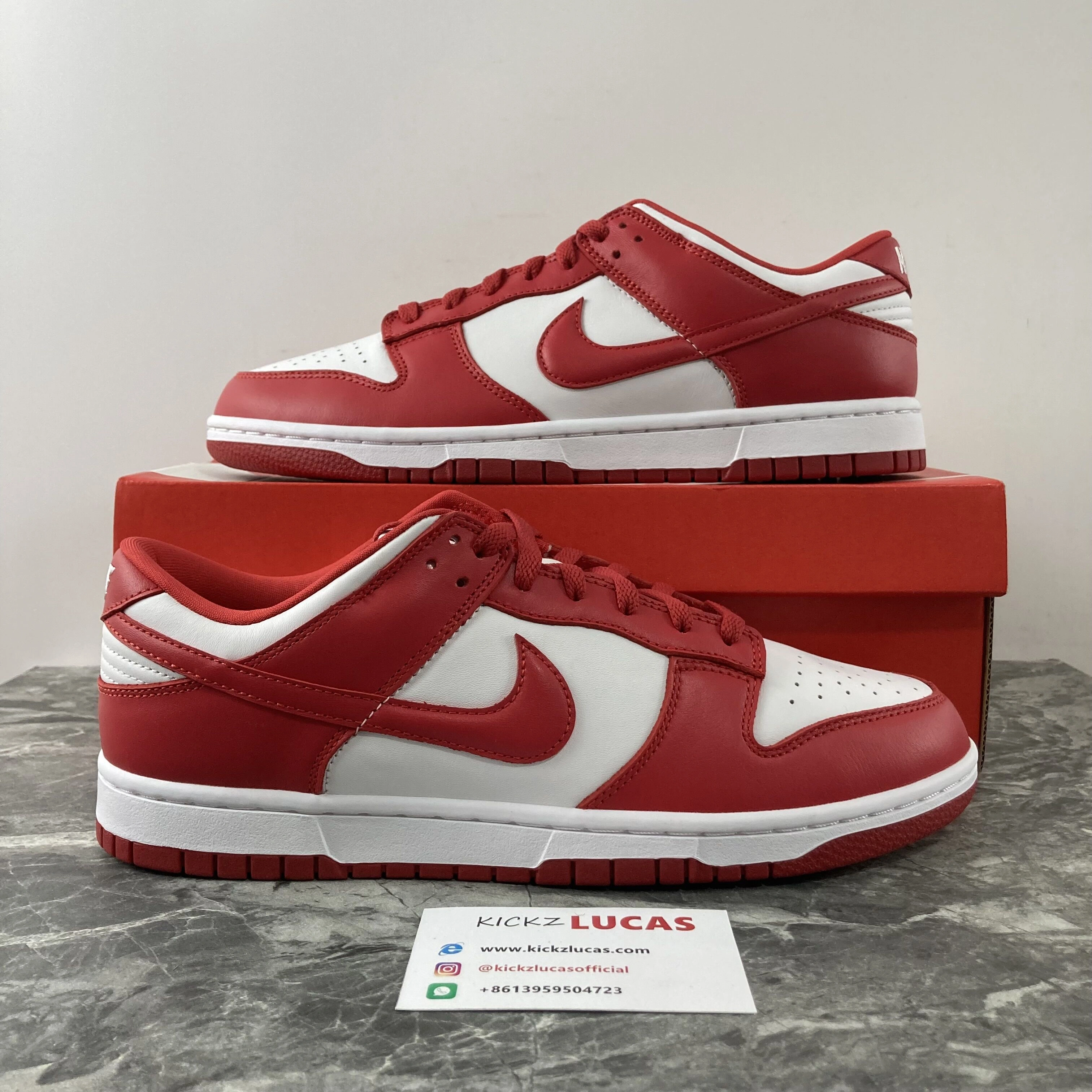 OdorResistant Dunk Low University Red CU1727- 434