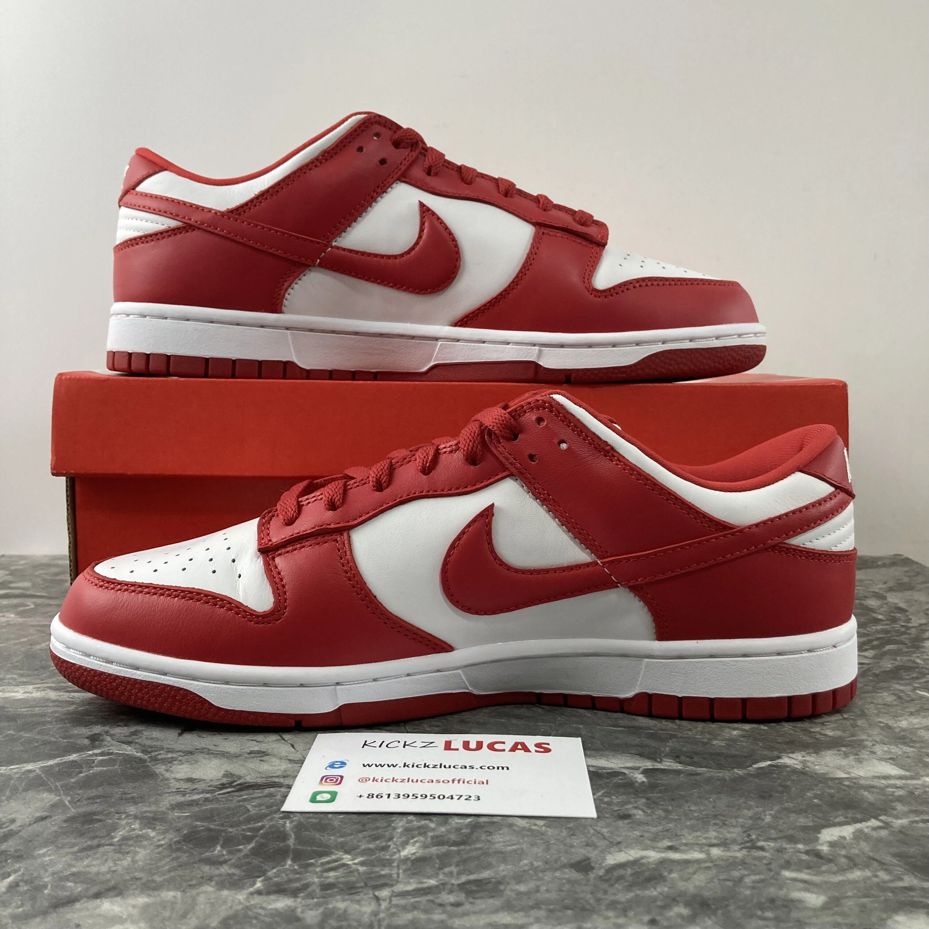 OdorResistant Dunk Low University Red CU1727- 434