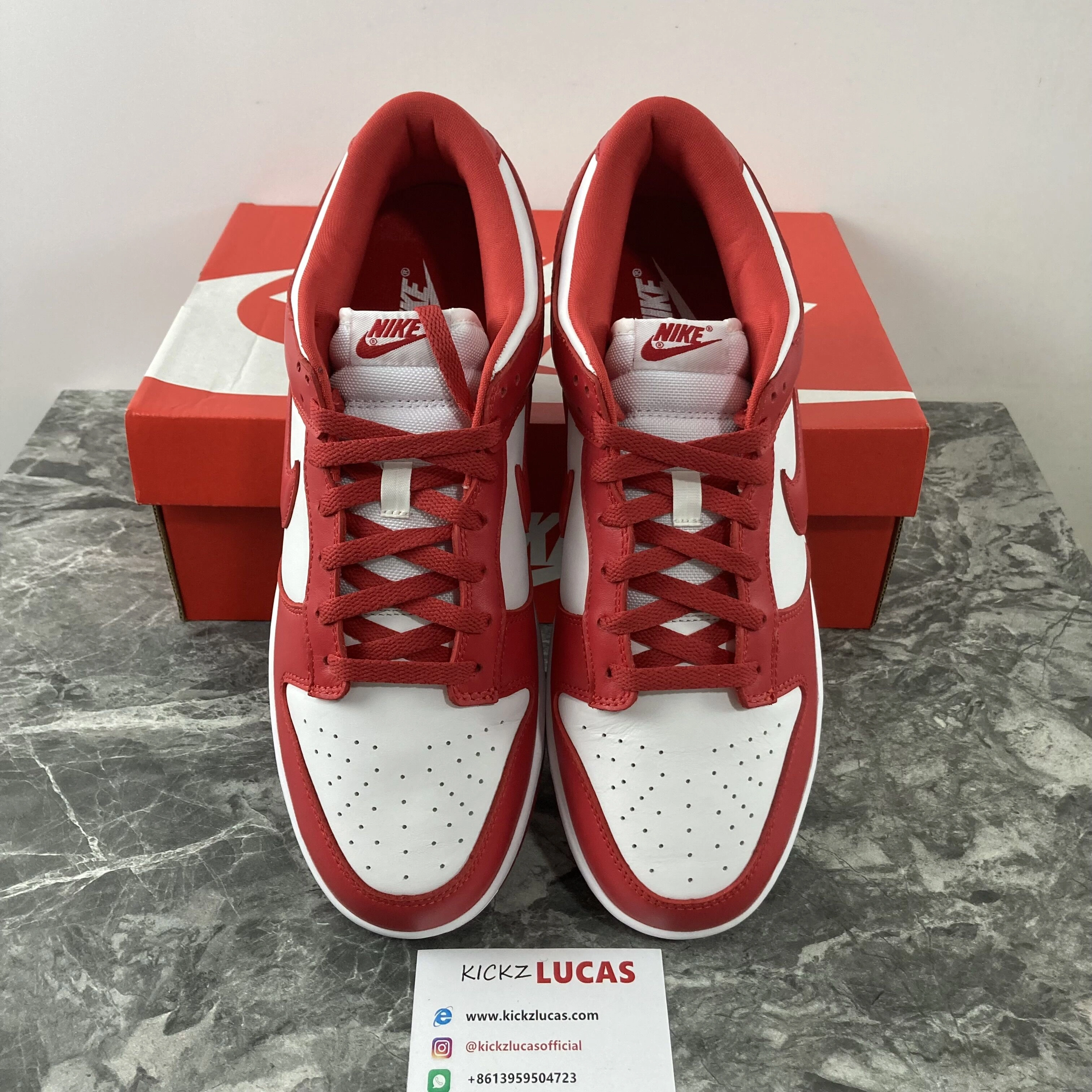 OdorResistant Dunk Low University Red CU1727- 434