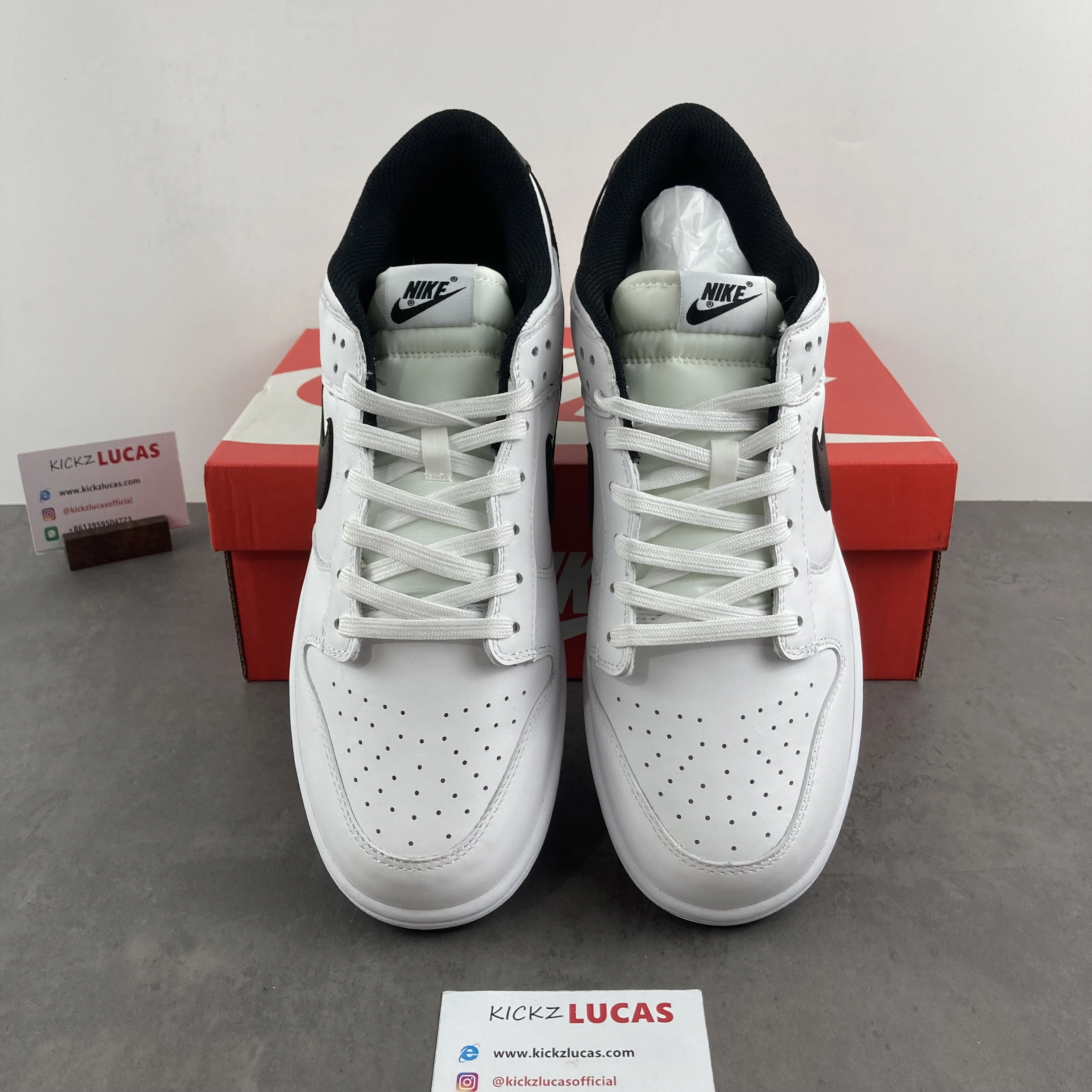 Dunk Low White Black DD1503- Flexible 467