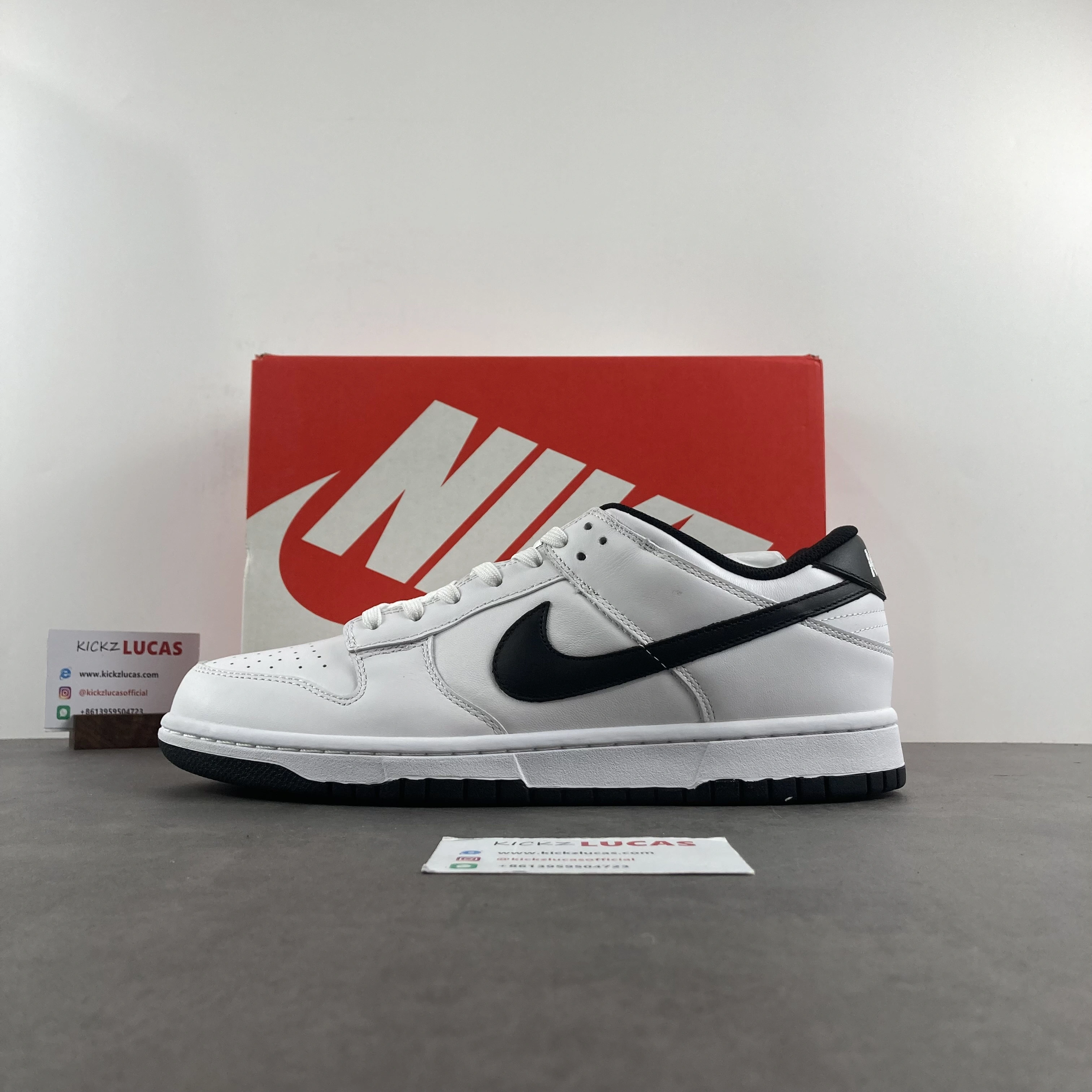 Dunk Low White Black DD1503- Flexible 467