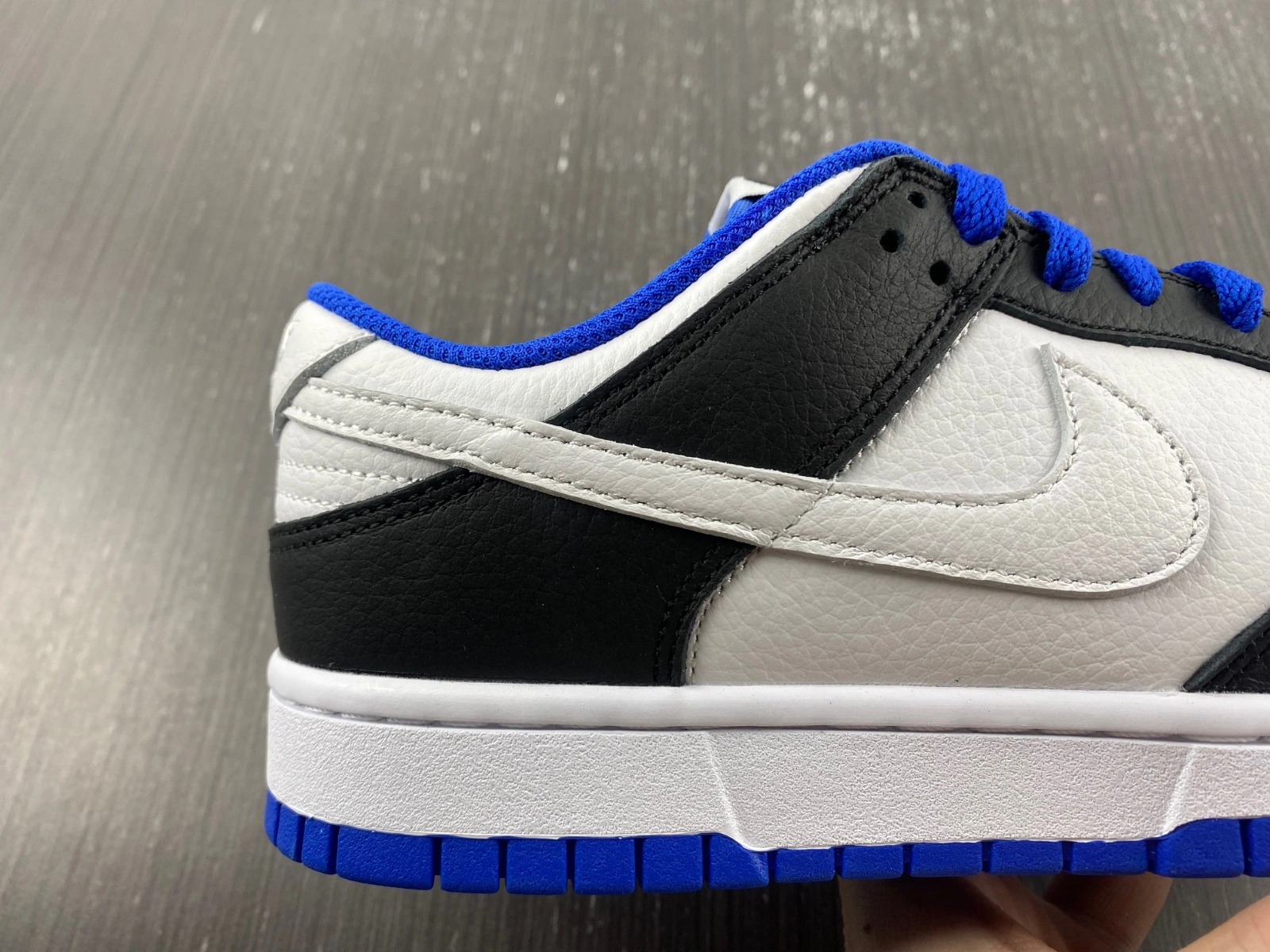 Bright Dunk Low White Black Royal FD9064- 286