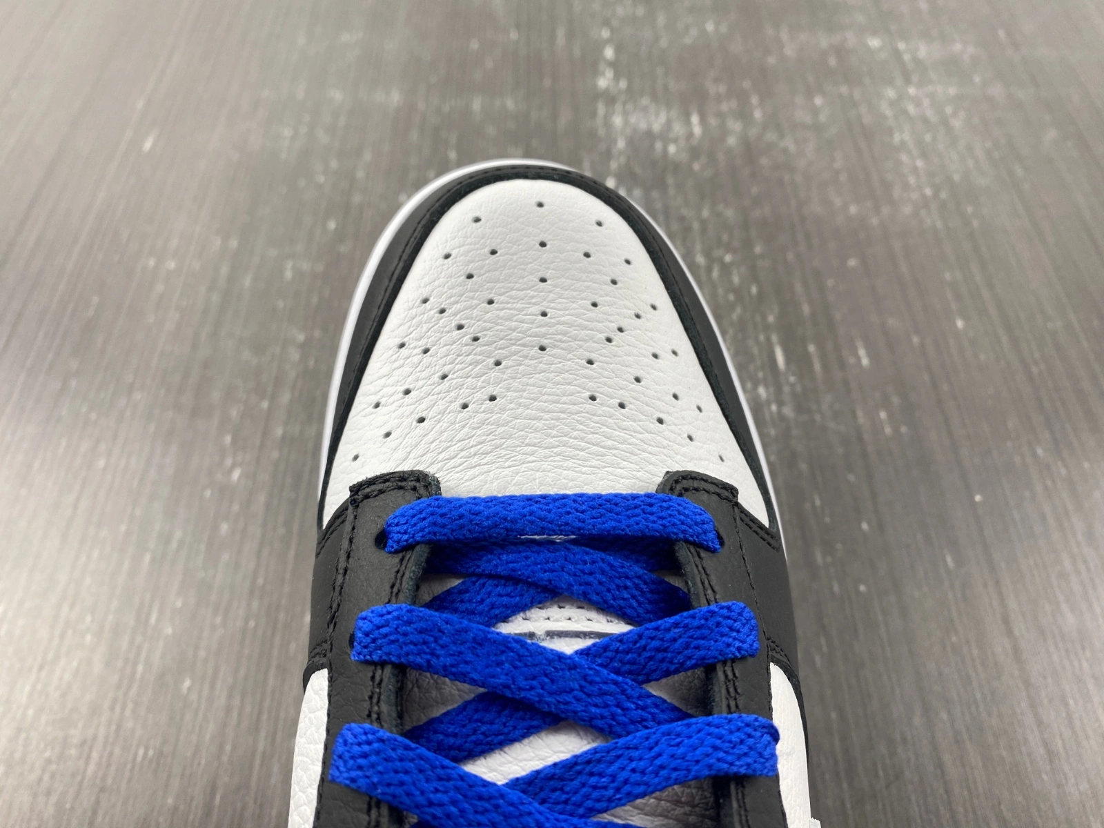 Bright Dunk Low White Black Royal FD9064- 286