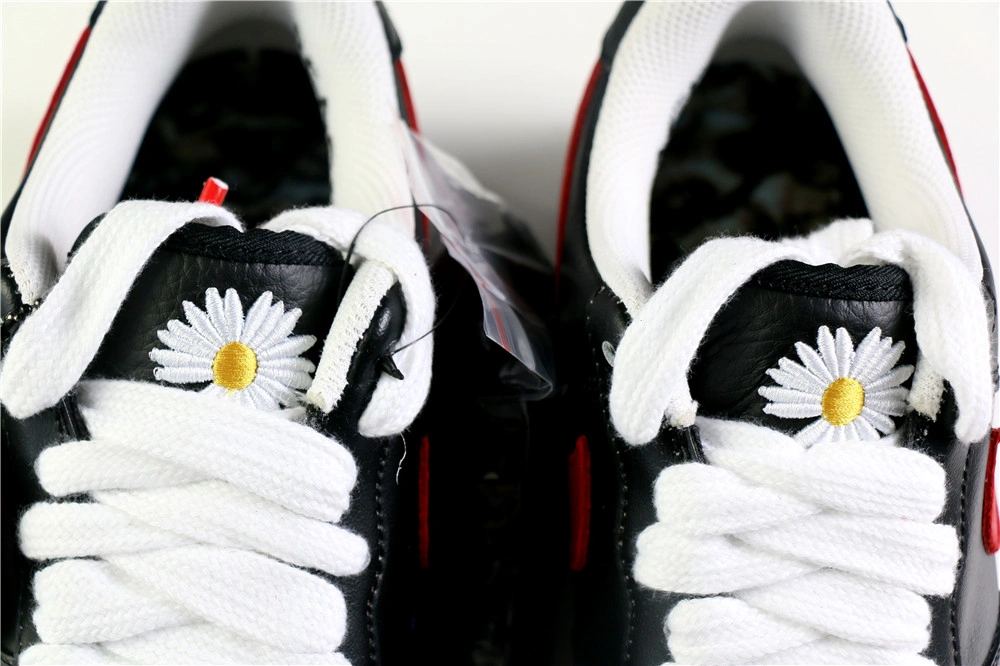 Practical EACEMINUSONE X Nike Air Force 1 Low Para-Noise Black Red 810
